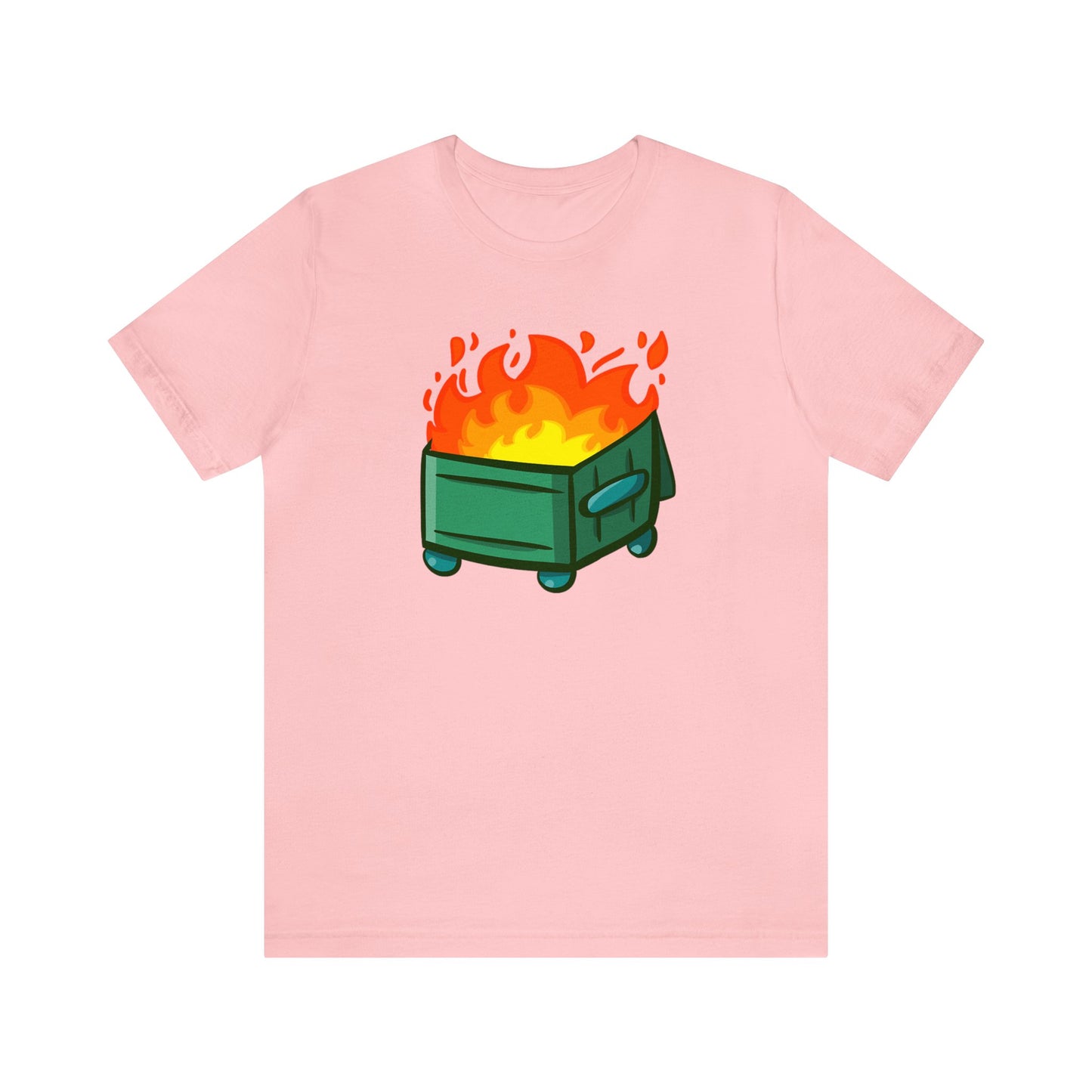 "Dumpster Fire" - Unisex Jersey Short Sleeve Tee (Multiple Color Options)