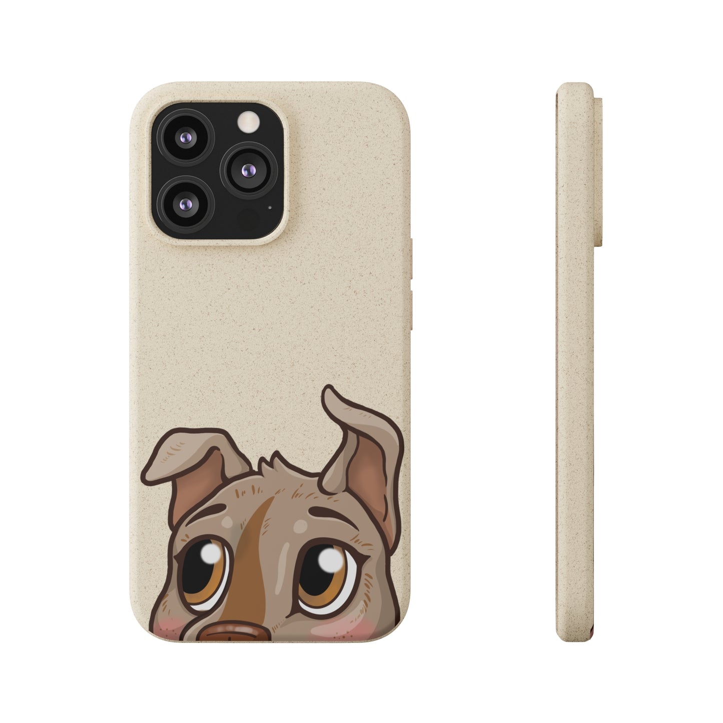 "Puppy Peek" - Phone Case