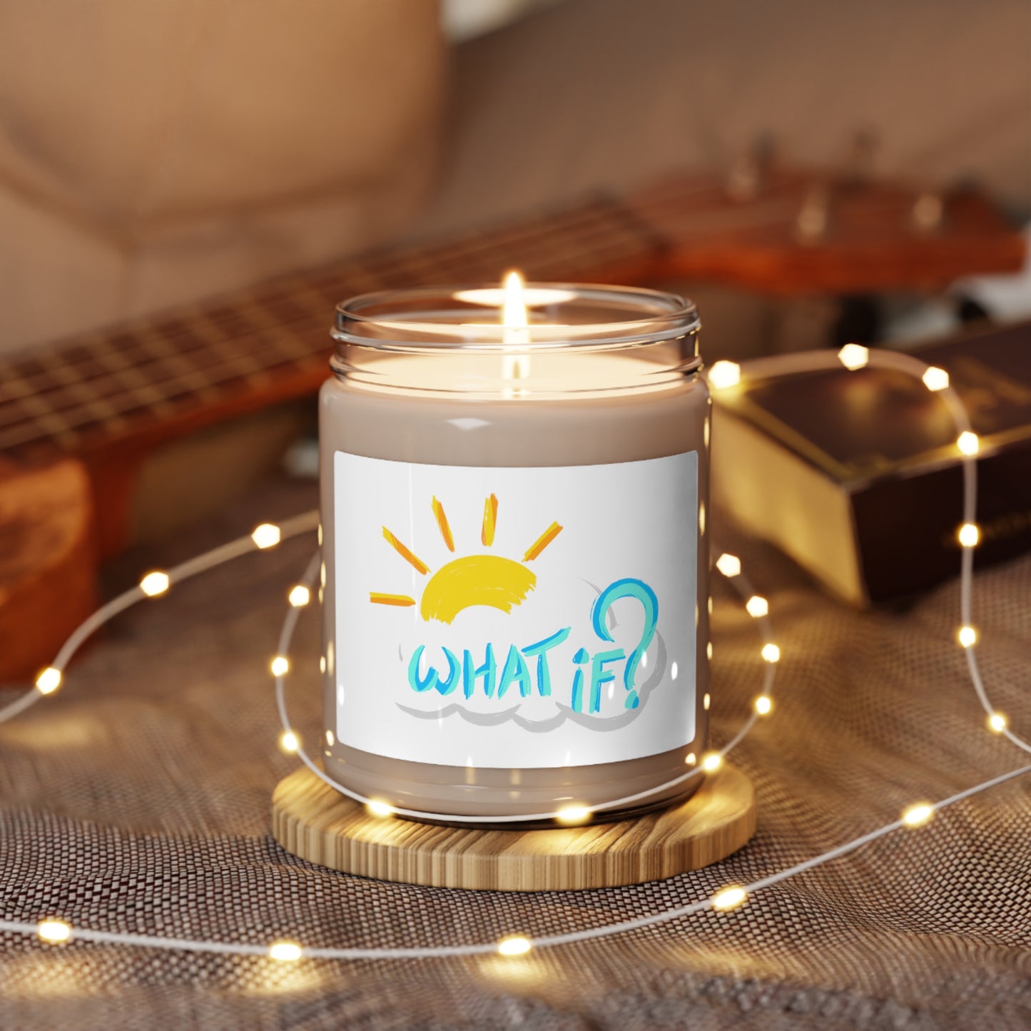 "What If?" - Motivational Scented Candle (9oz)