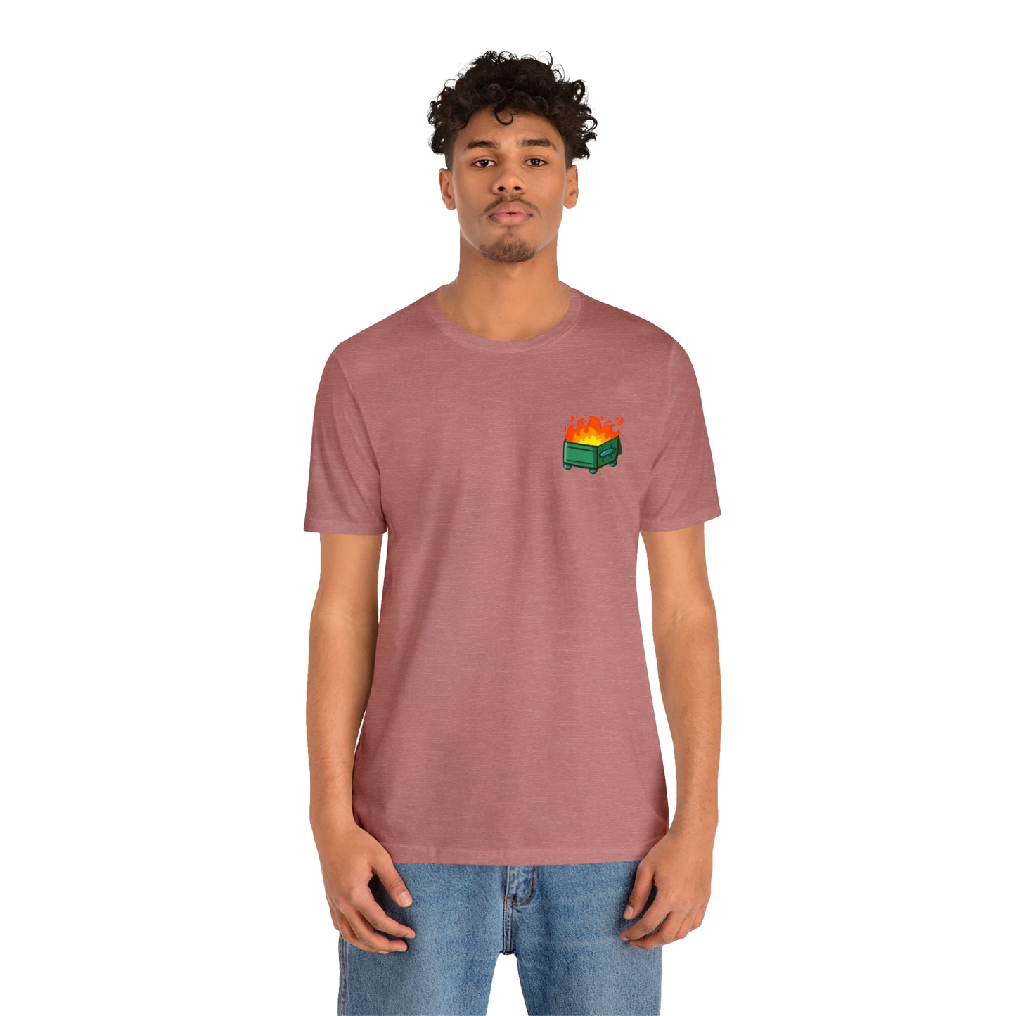 "Dumpster Fire" Branded - Short Sleeve Tee (Multiple Color Options)