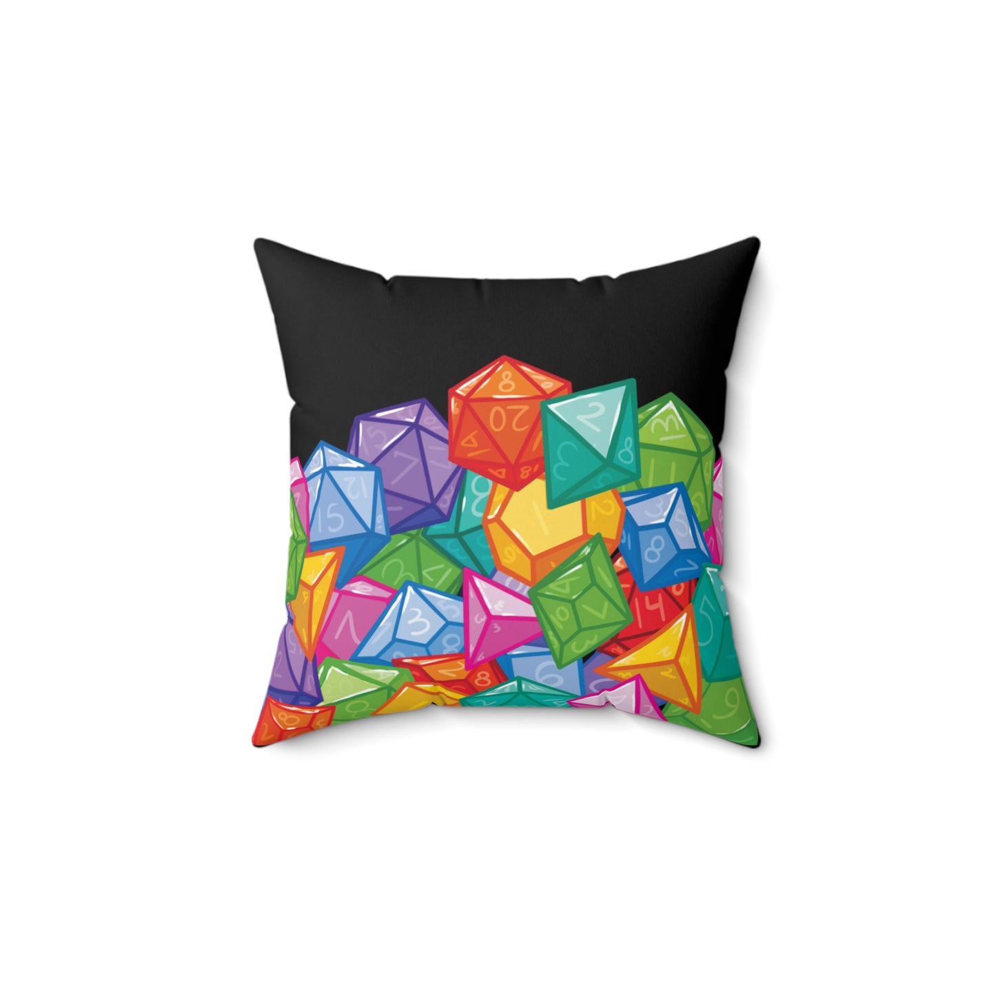 "Dice" Square Pillow