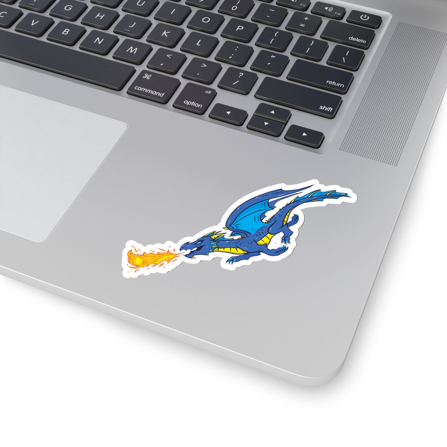 "Dragon (Blue)" - Kiss-Cut Stickers (Multiple Sizes)