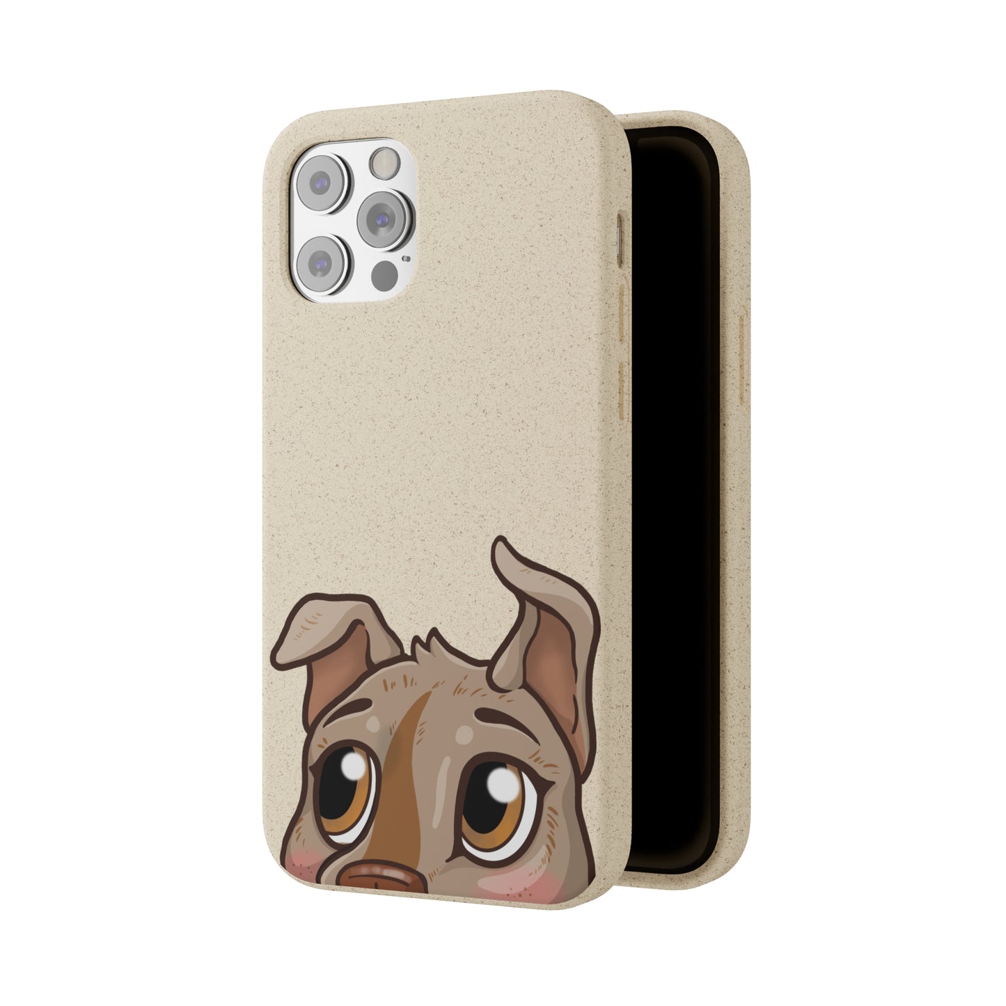 "Puppy Peek" - Phone Case