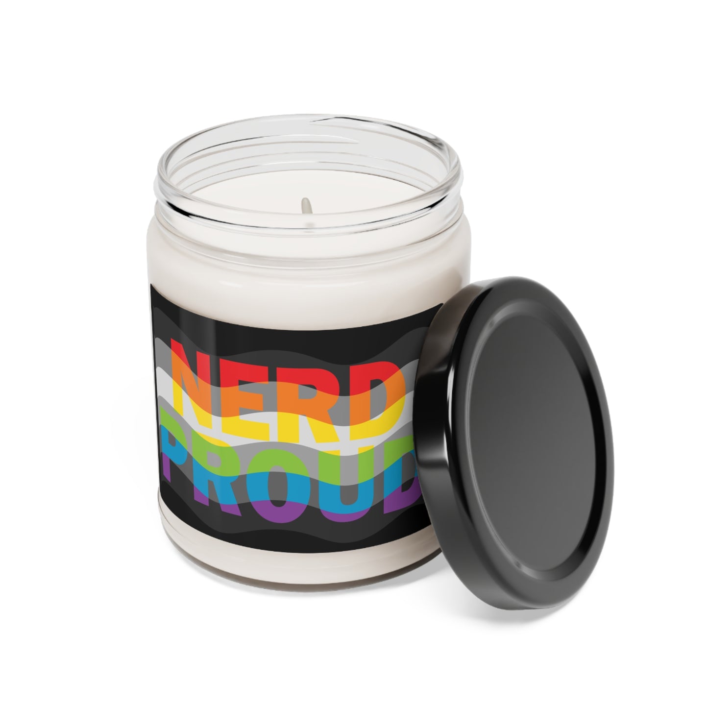 "Nerd Proud" Flag - Scented Candle (9oz)