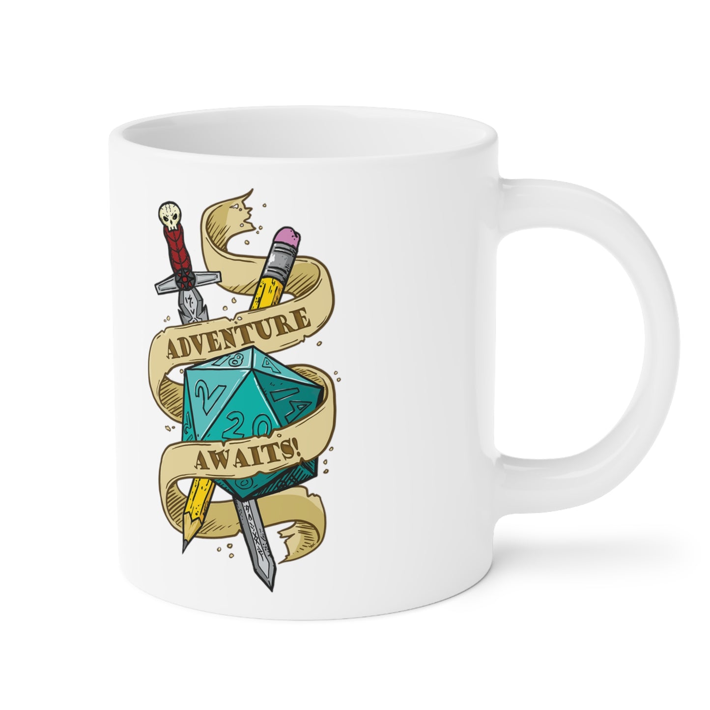 "Adventure" TTRPG - Ceramic Mugs (11oz/15oz/20oz)