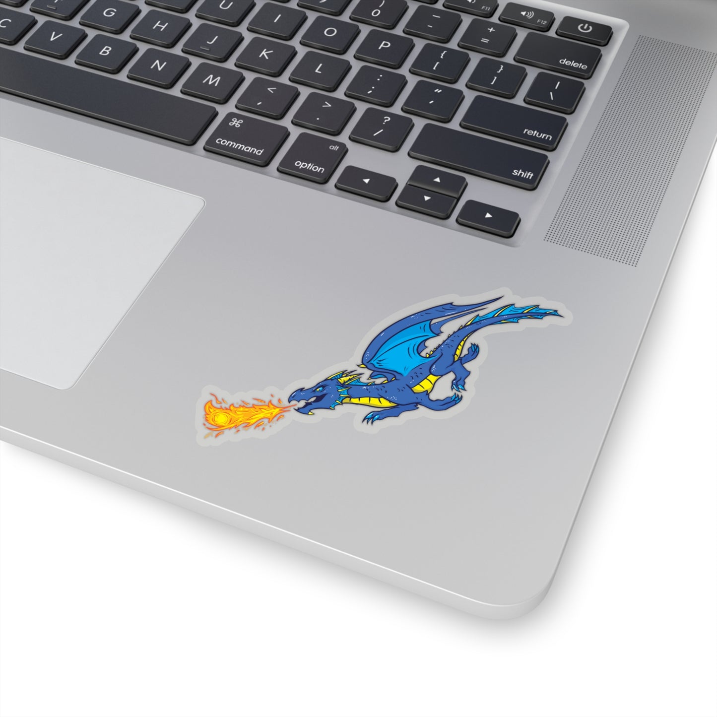 "Dragon (Blue)" - Kiss-Cut Stickers (Multiple Sizes)