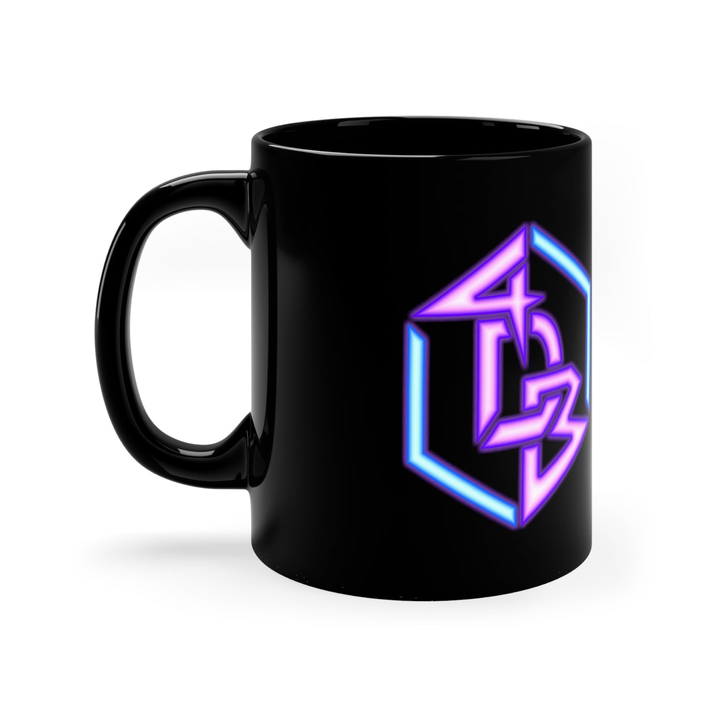 The Official 4DavidBlue Stream Mug - Black (11oz)