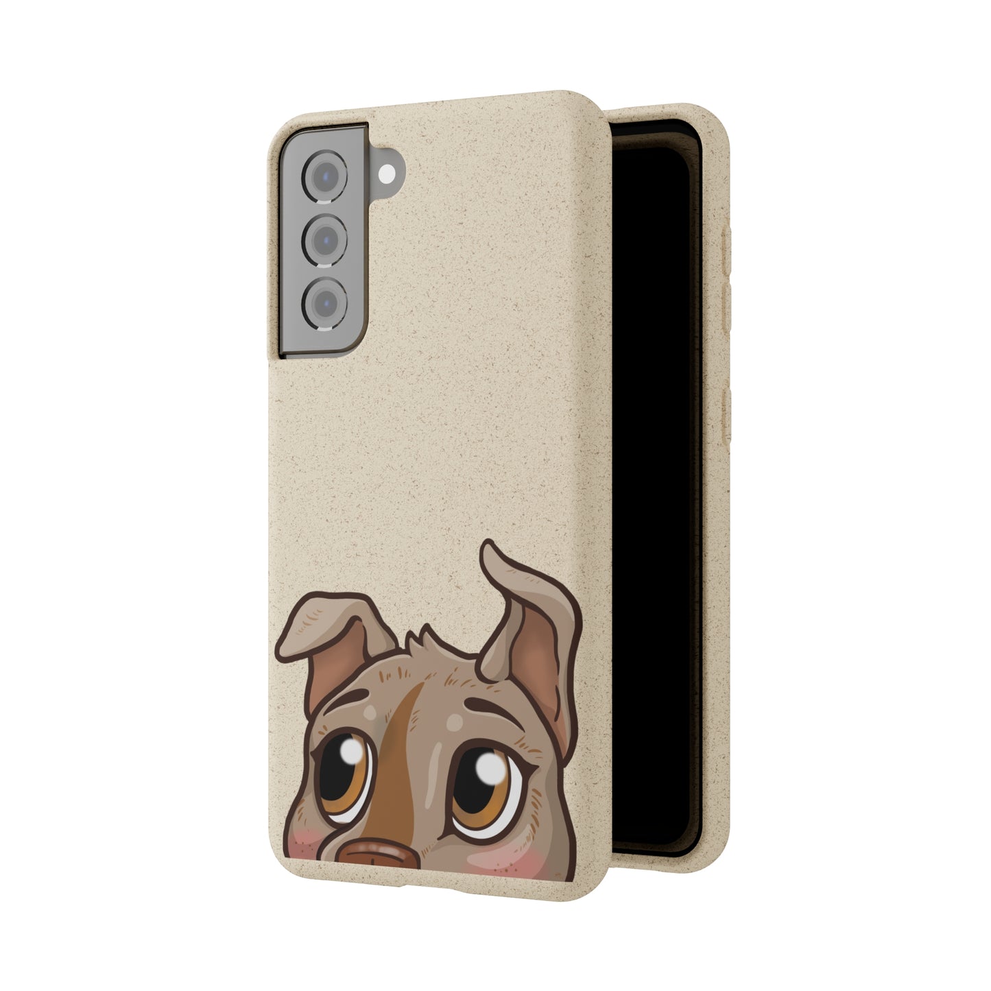 "Puppy Peek" - Phone Case