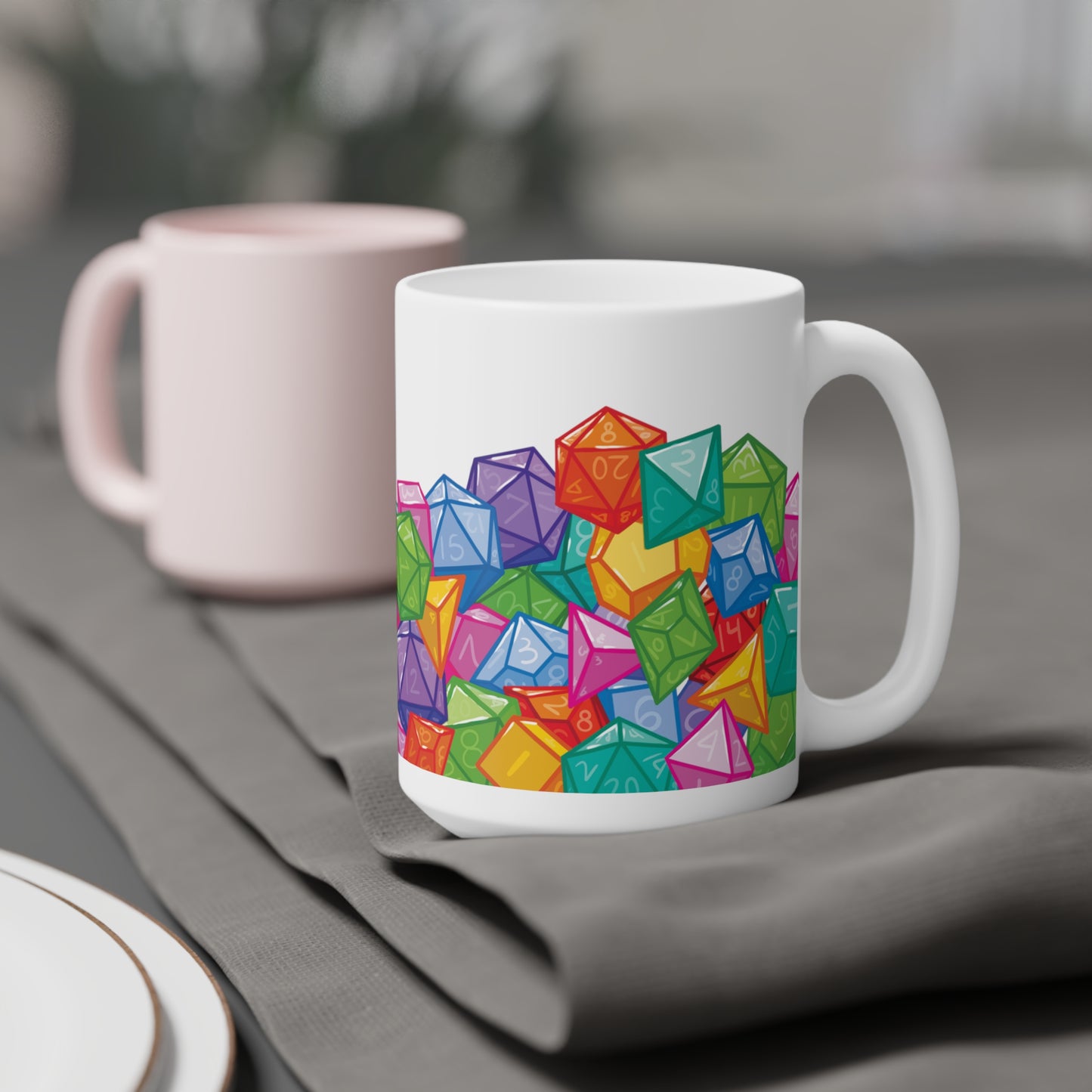 "Dice Cup" - Ceramic Mugs (11oz/15oz/20oz)