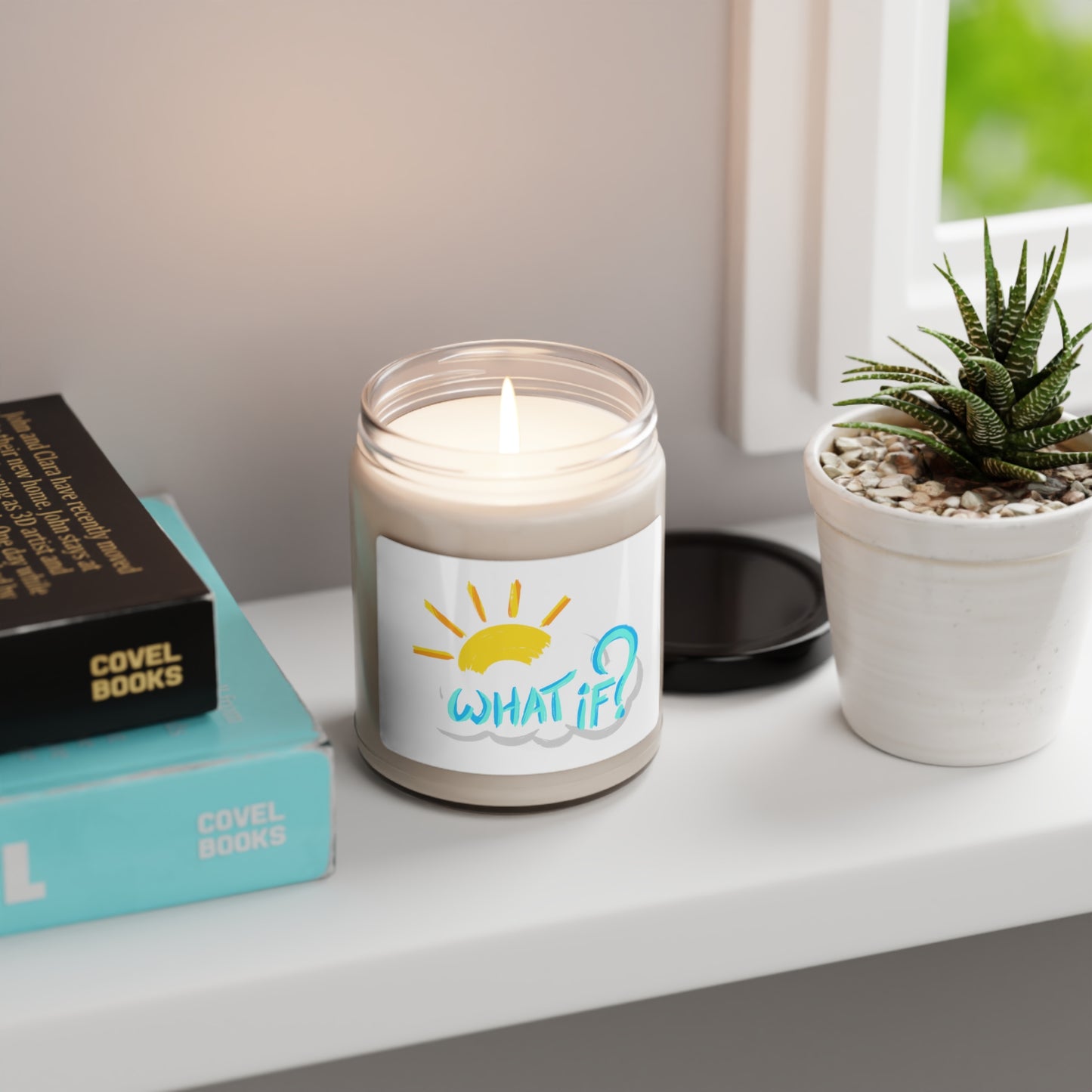 "What If?" - Motivational Scented Candle (9oz)