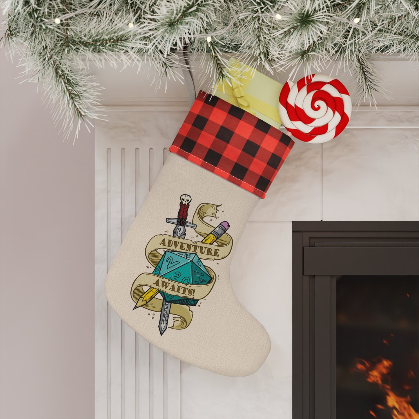 "Adventure" - Christmas Stocking