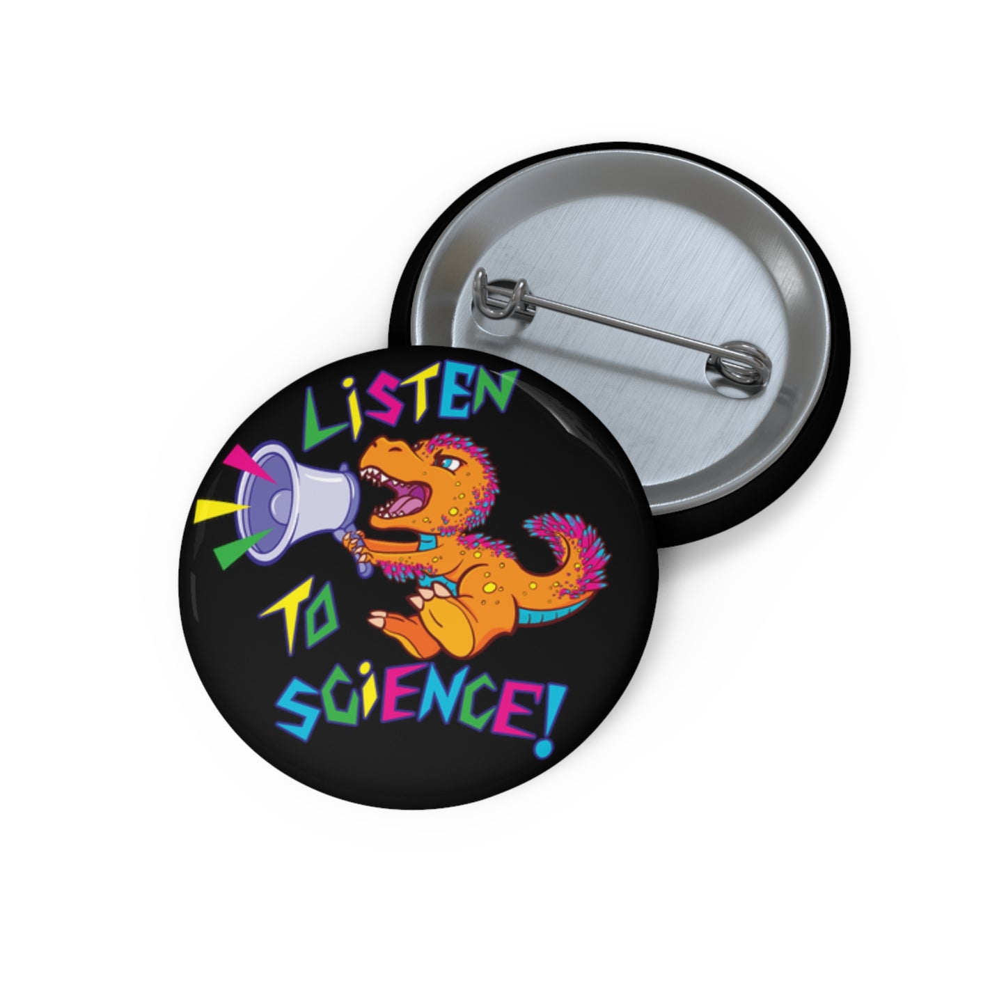 "Science!" Pin Buttons