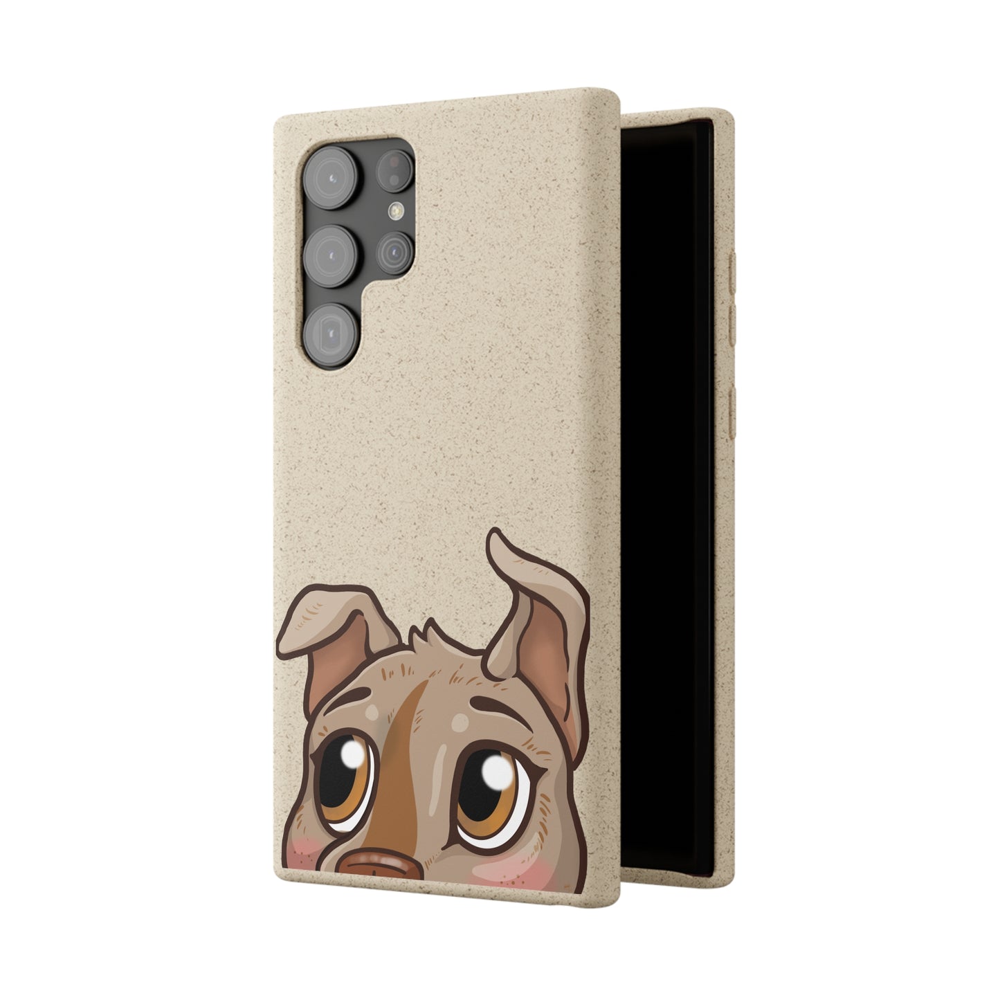 "Puppy Peek" - Phone Case