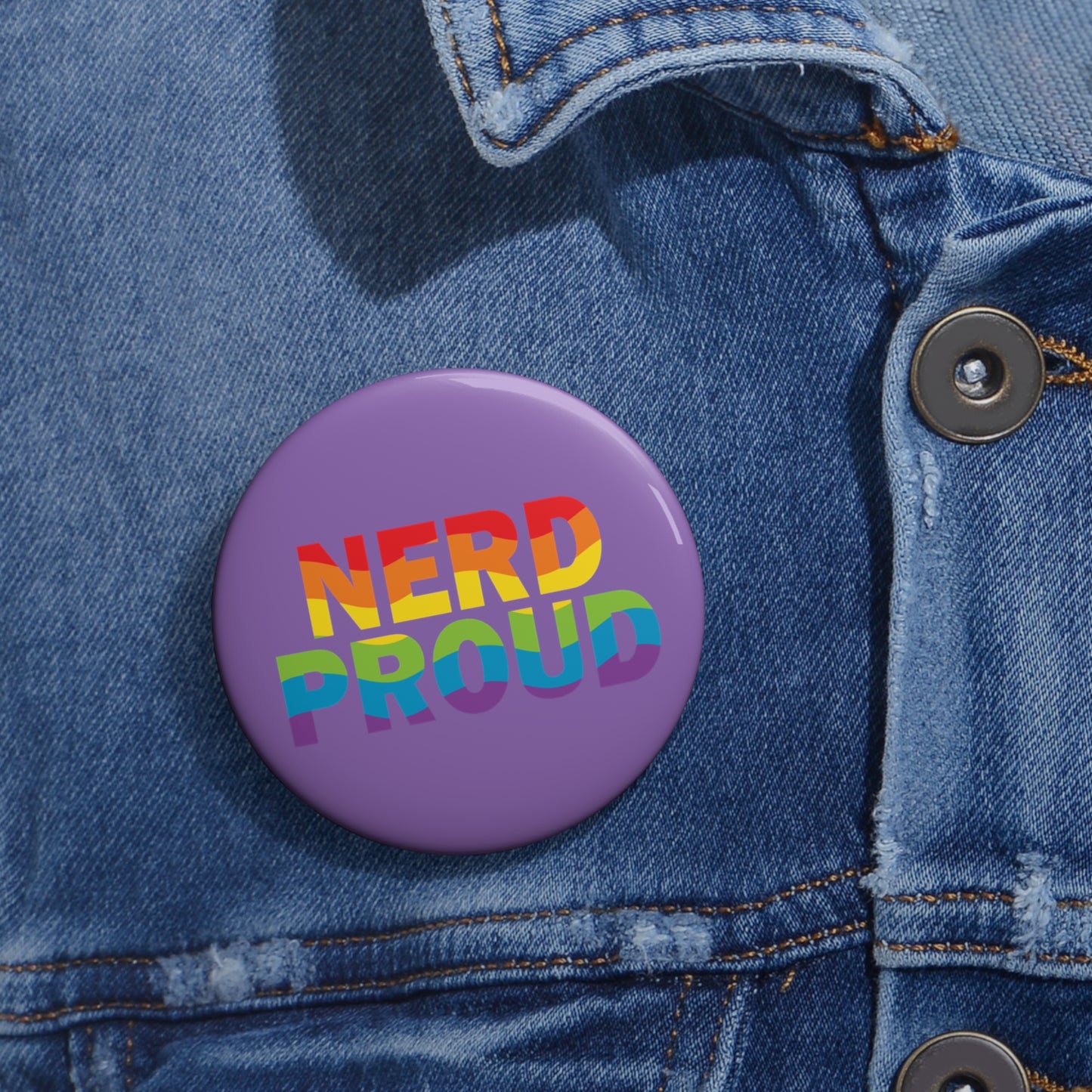 "Nerd Proud" Pin Buttons