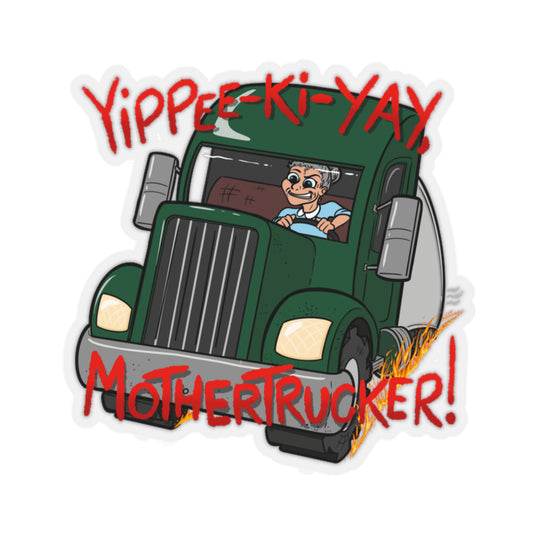 "Mothertrucker" - Kiss-Cut Stickers