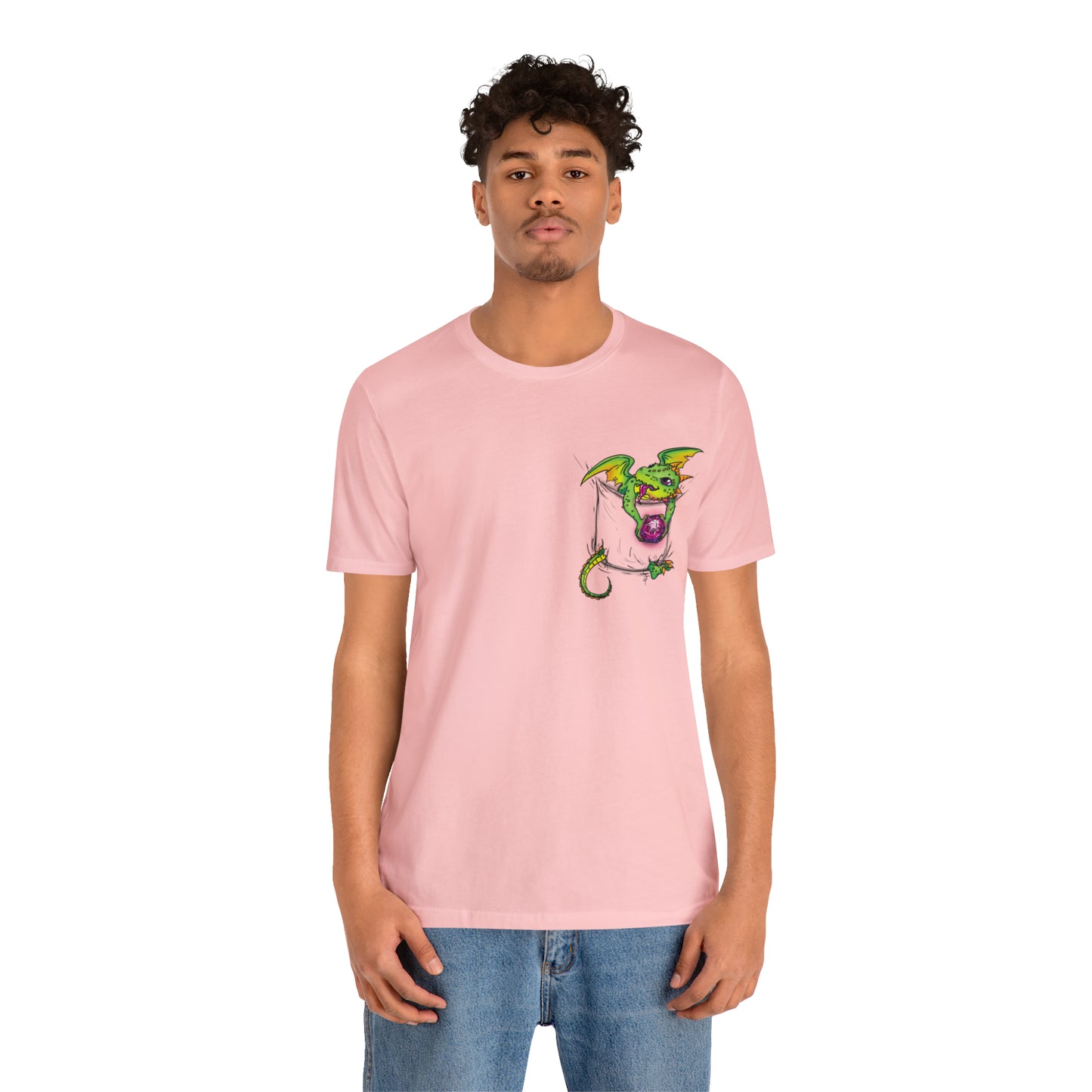 "Pocket Dragon" - Short Sleeve Tee (Multiple Color Options)