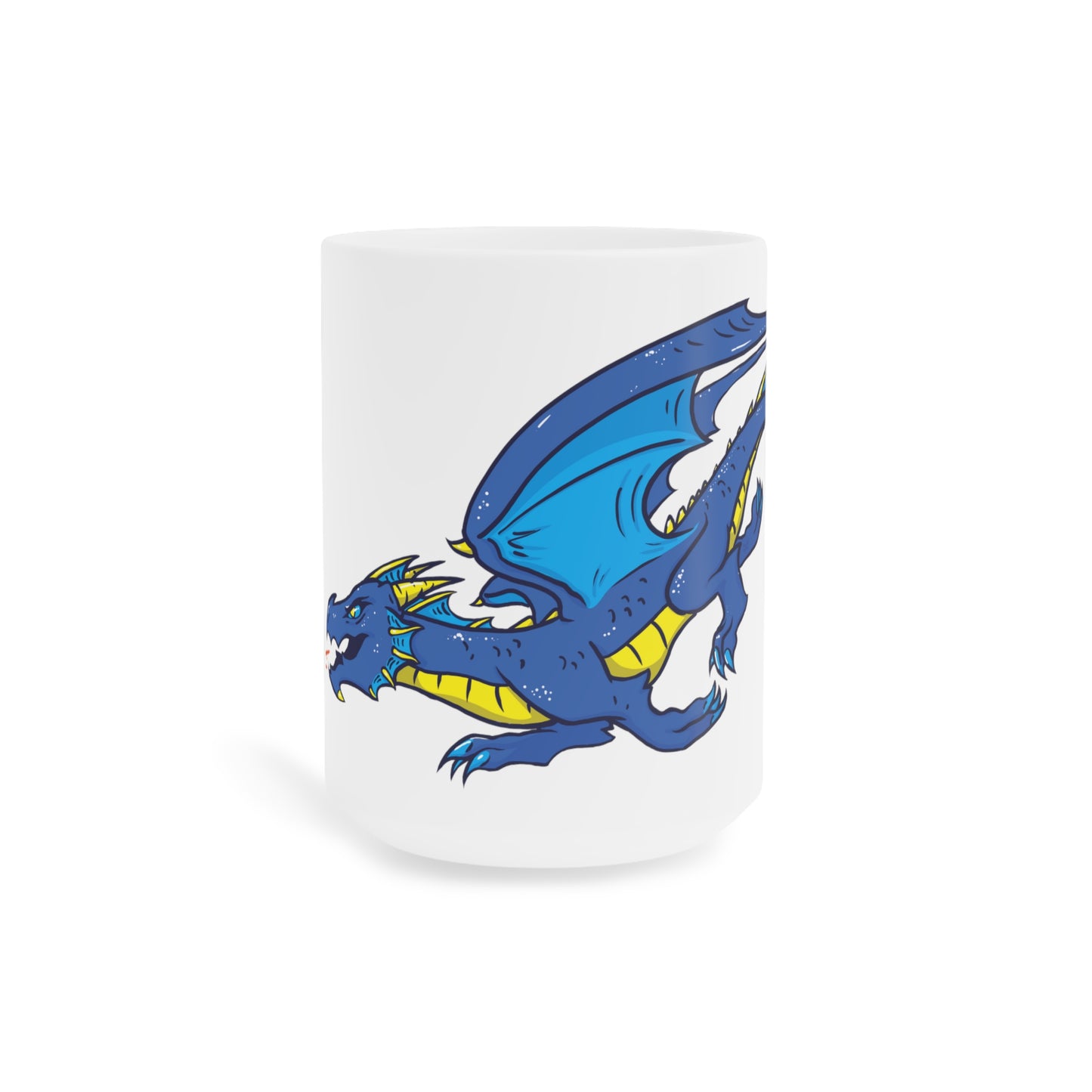 "Dragon (Blue)" - Ceramic Mugs (11oz/15oz/20oz)