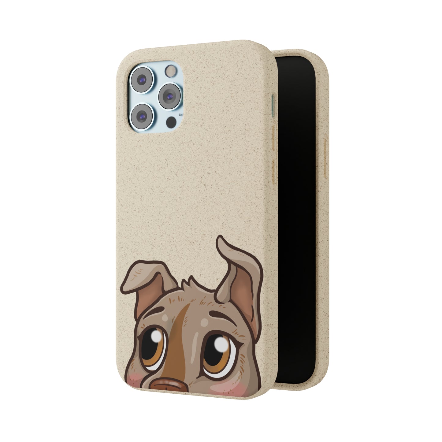 "Puppy Peek" - Phone Case