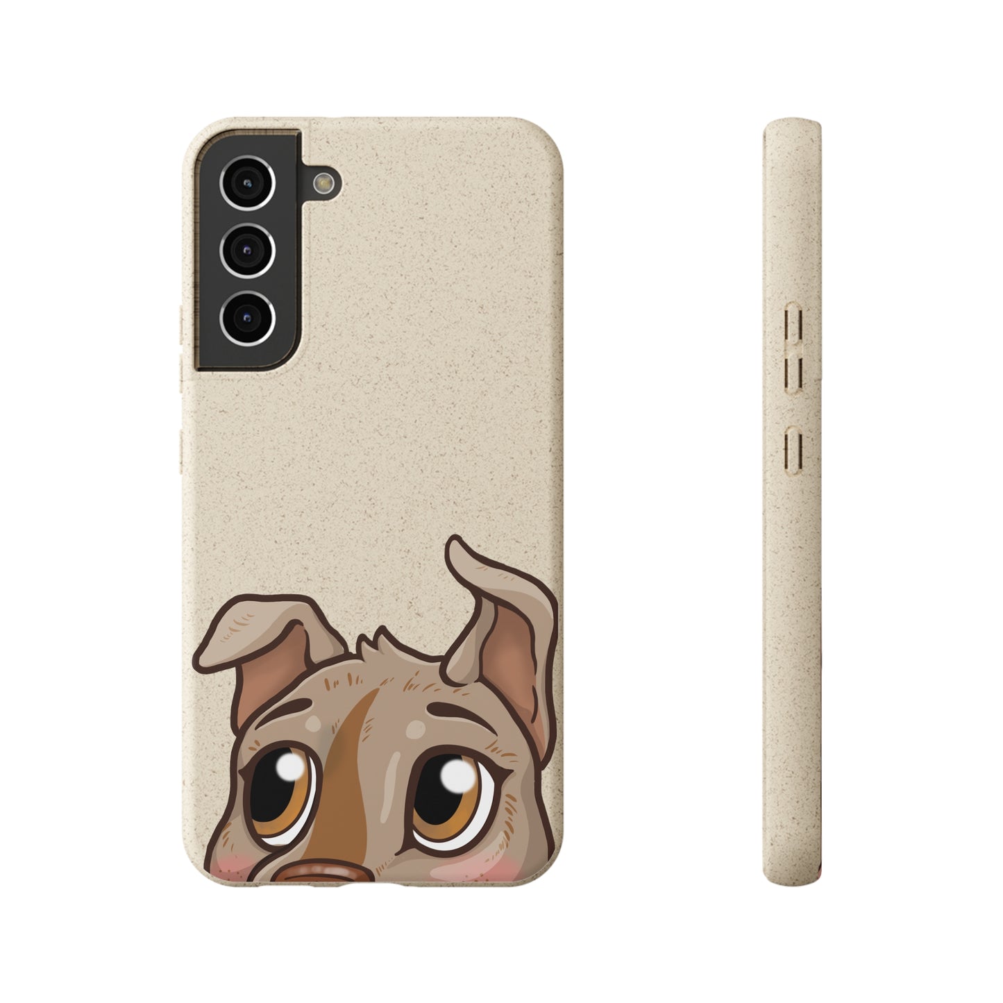 "Puppy Peek" - Phone Case