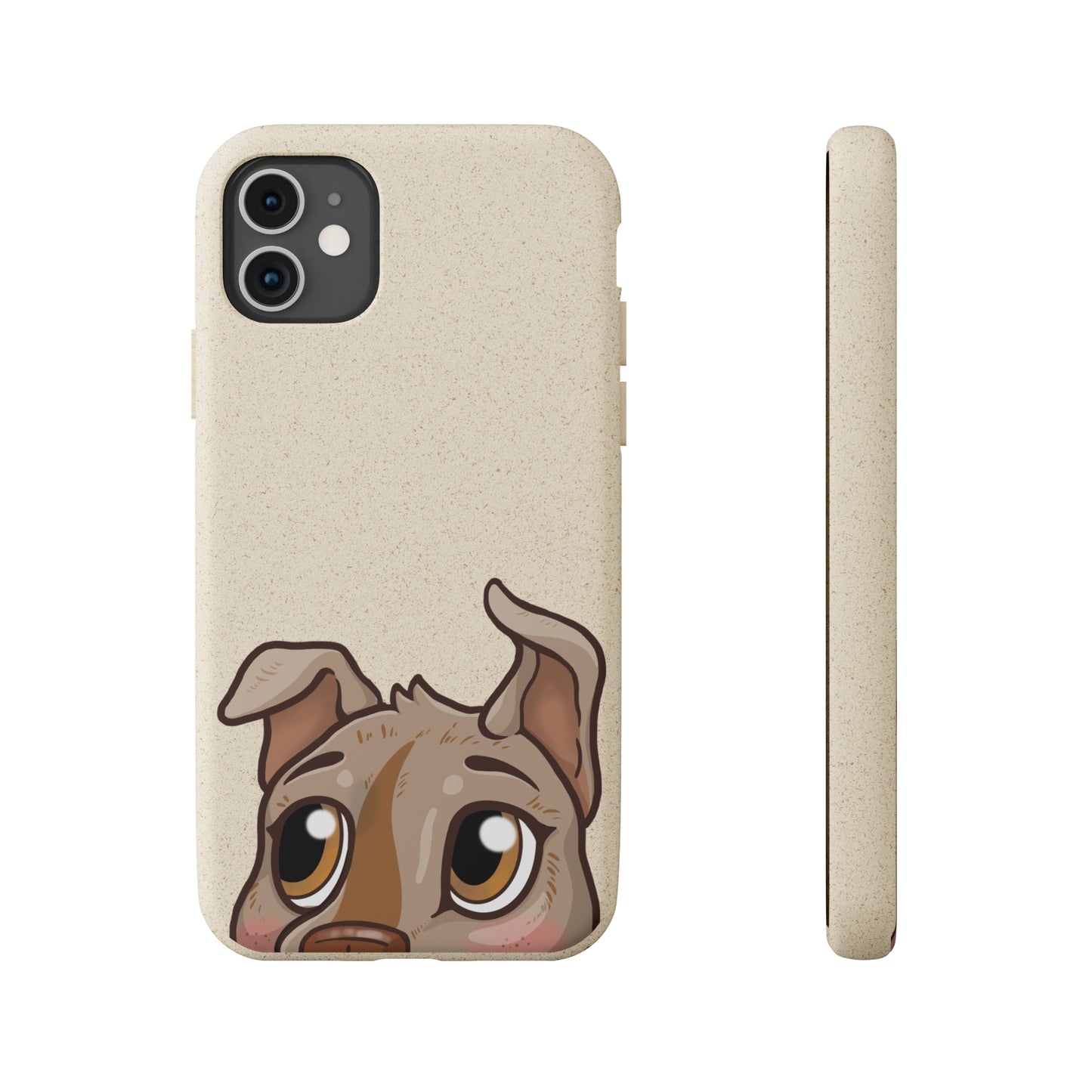 "Puppy Peek" - Phone Case