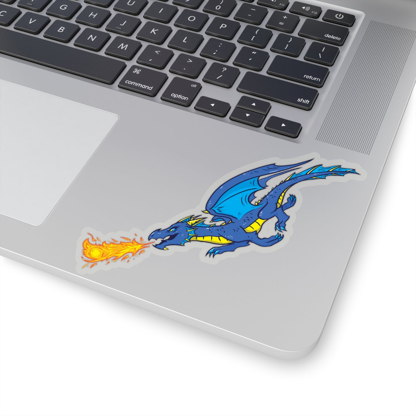 "Dragon (Blue)" - Kiss-Cut Stickers (Multiple Sizes)