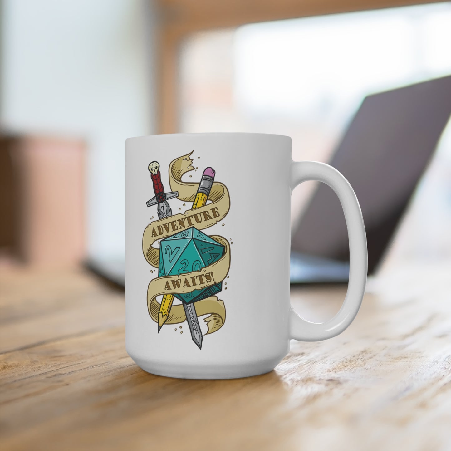 "Adventure" TTRPG - Ceramic Mugs (11oz/15oz/20oz)