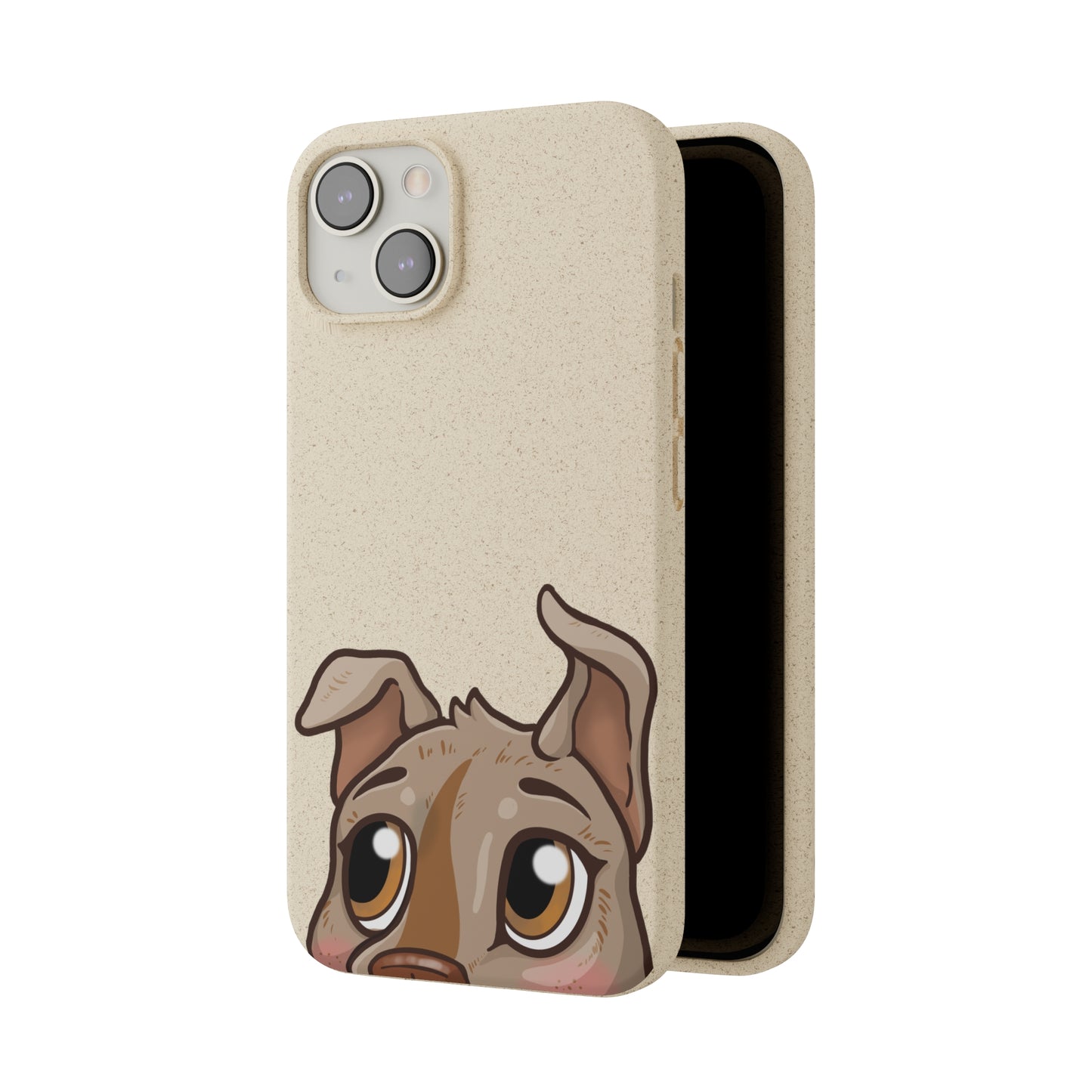 "Puppy Peek" - Phone Case