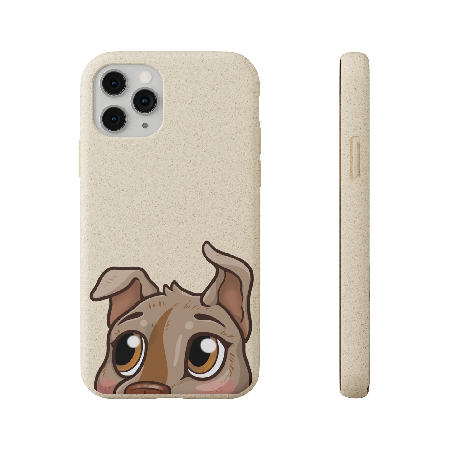 "Puppy Peek" - Phone Case