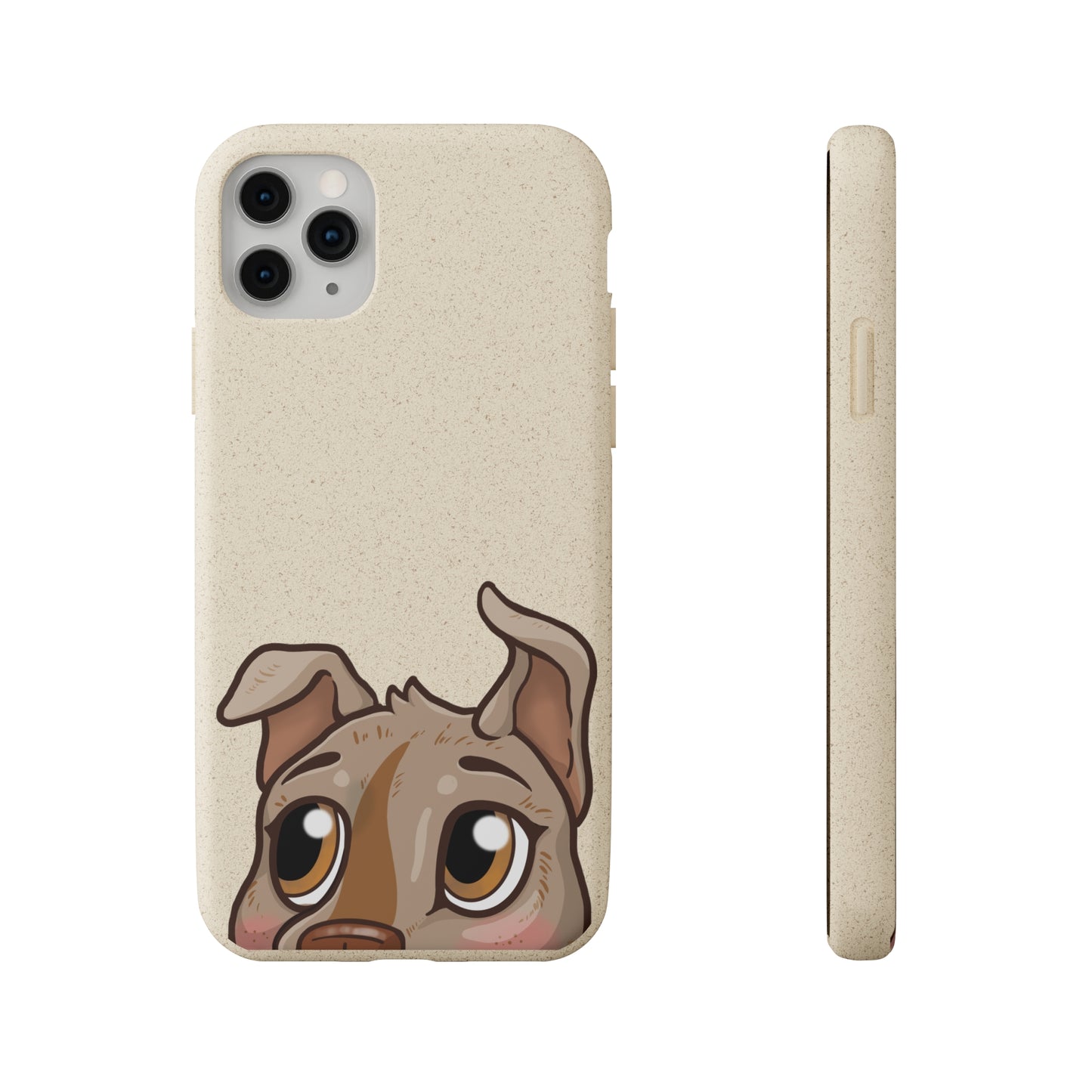 "Puppy Peek" - Phone Case