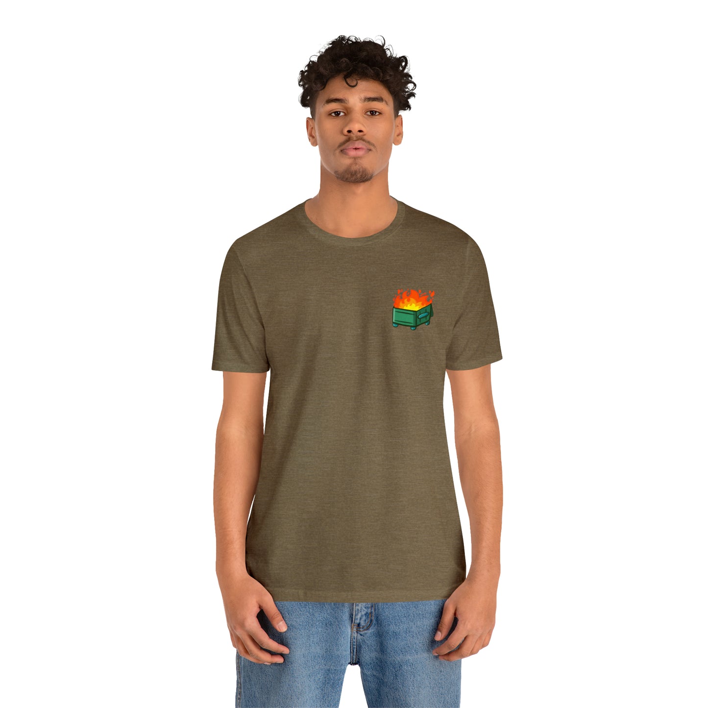 "Dumpster Fire" Branded - Short Sleeve Tee (Multiple Color Options)