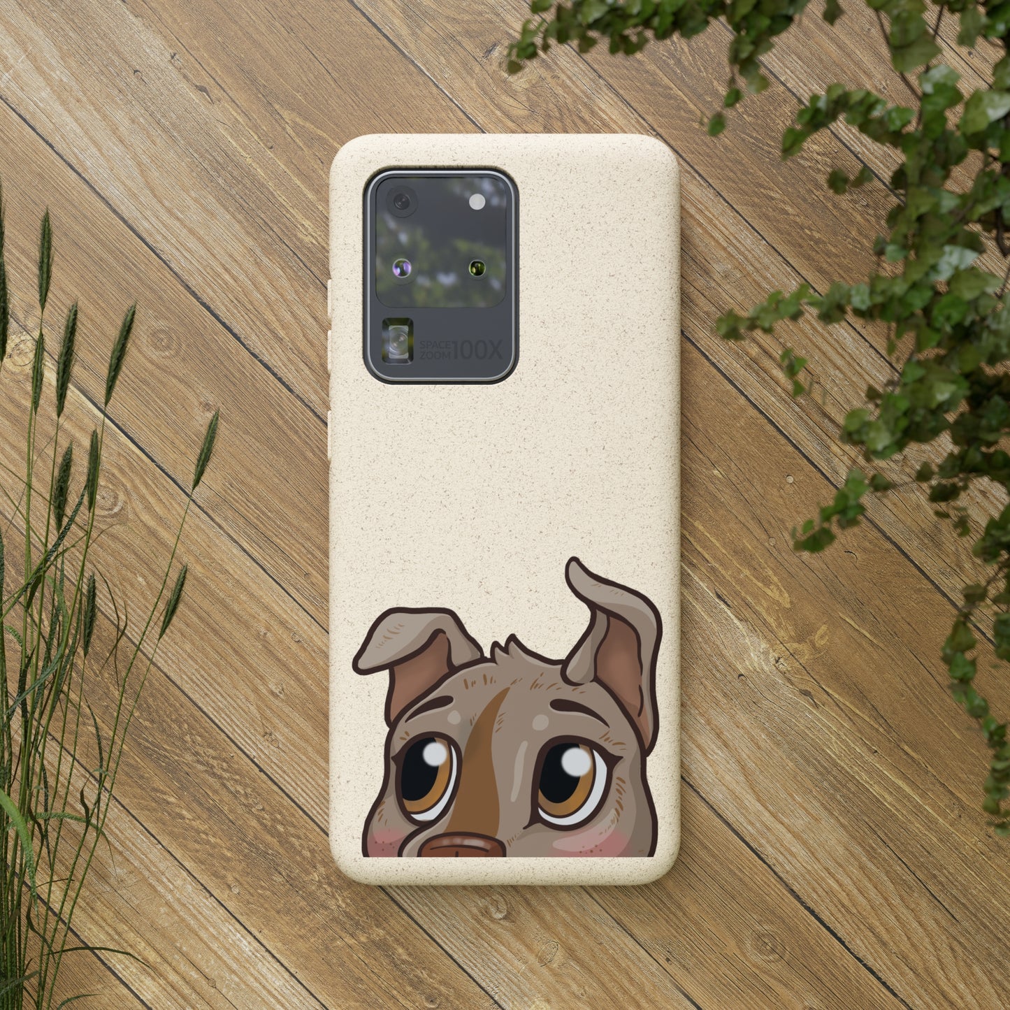 "Puppy Peek" - Phone Case