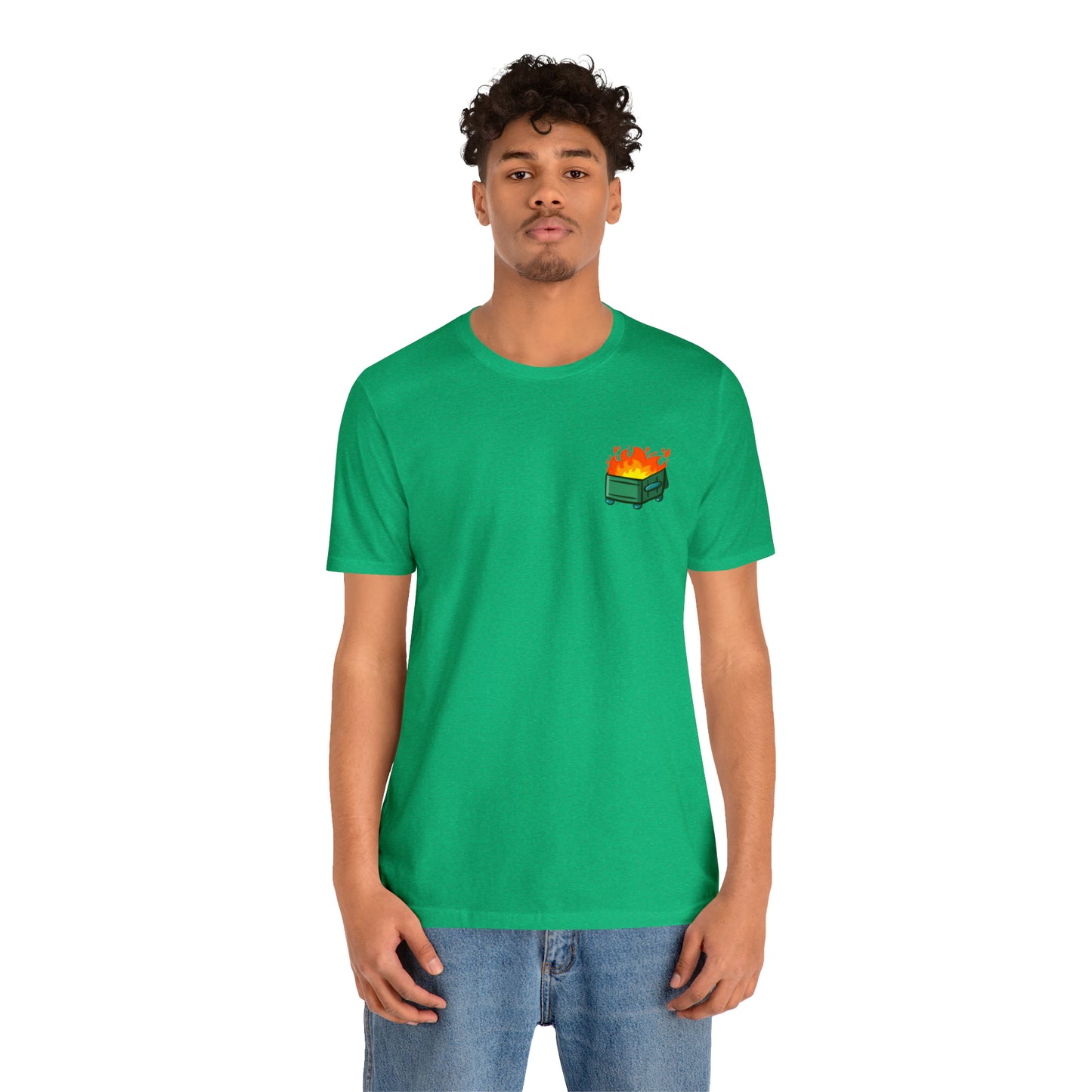 "Dumpster Fire" Branded - Short Sleeve Tee (Multiple Color Options)