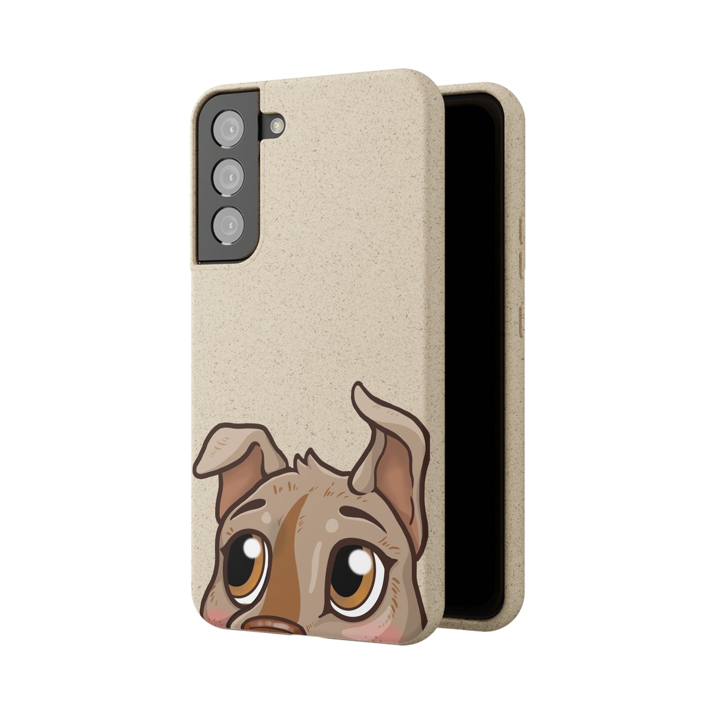 "Puppy Peek" - Phone Case