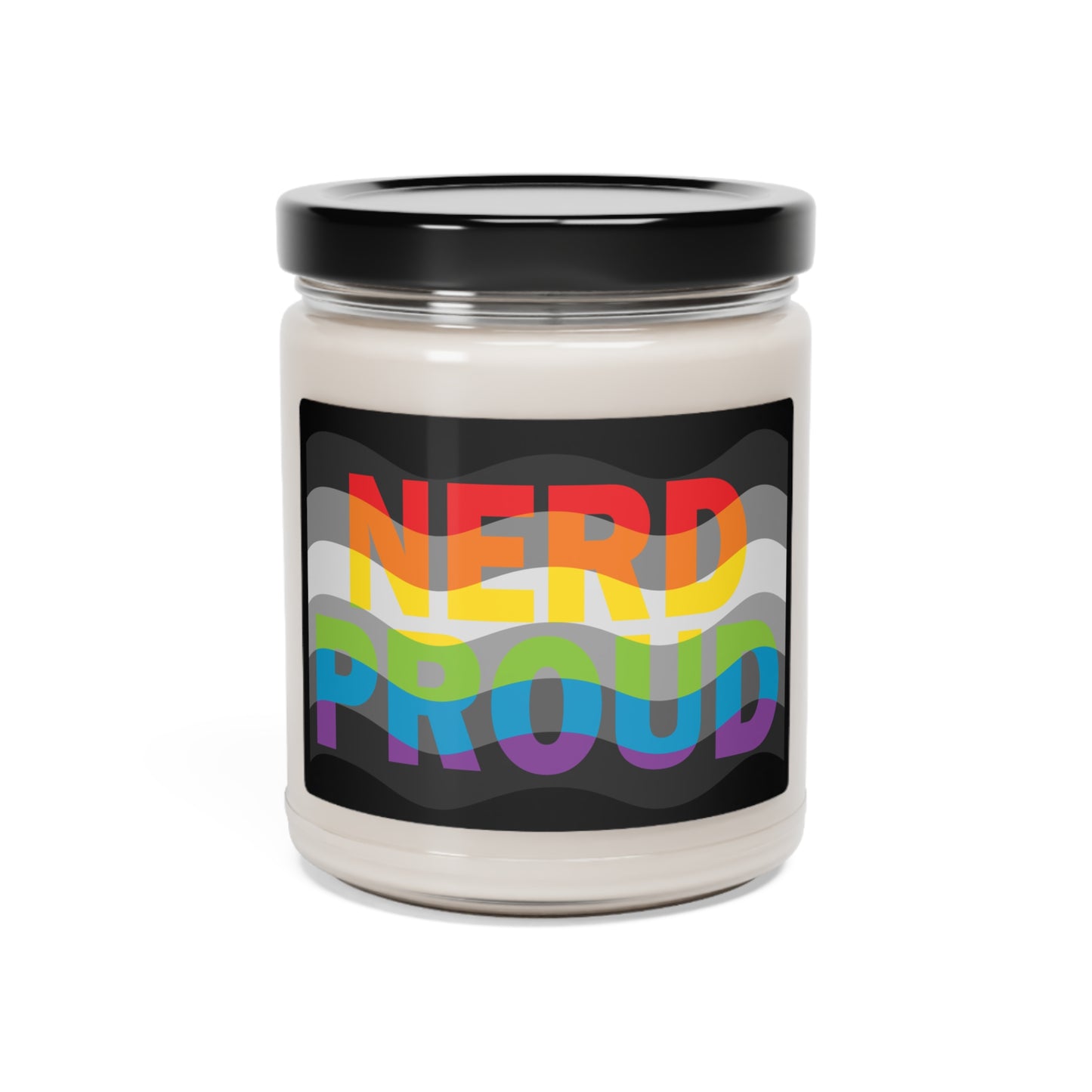 "Nerd Proud" Flag - Scented Candle (9oz)