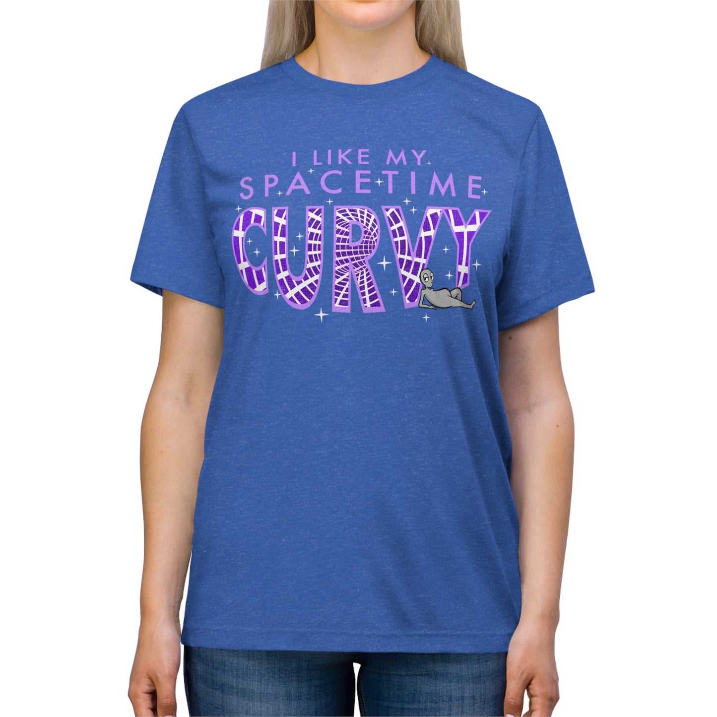 "Spacetime" - Unisex Triblend Tee