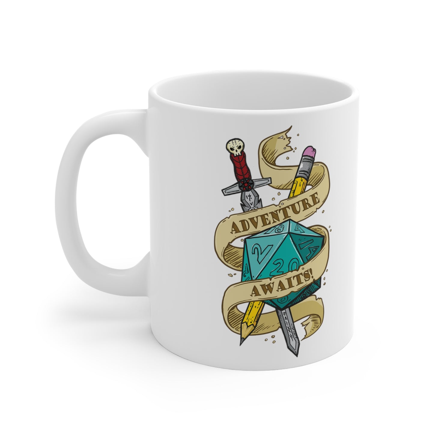 "Adventure" TTRPG - Ceramic Mugs (11oz/15oz/20oz)