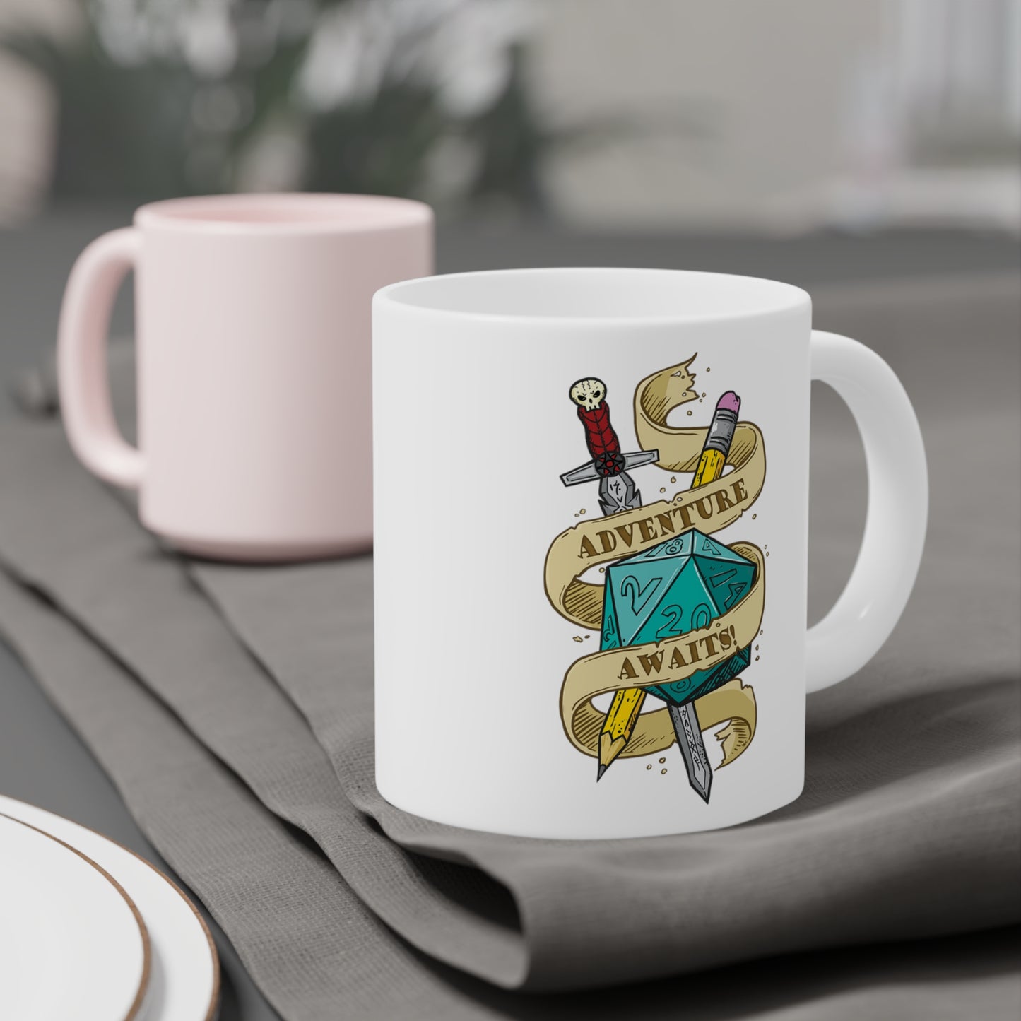 "Adventure" TTRPG - Ceramic Mugs (11oz/15oz/20oz)