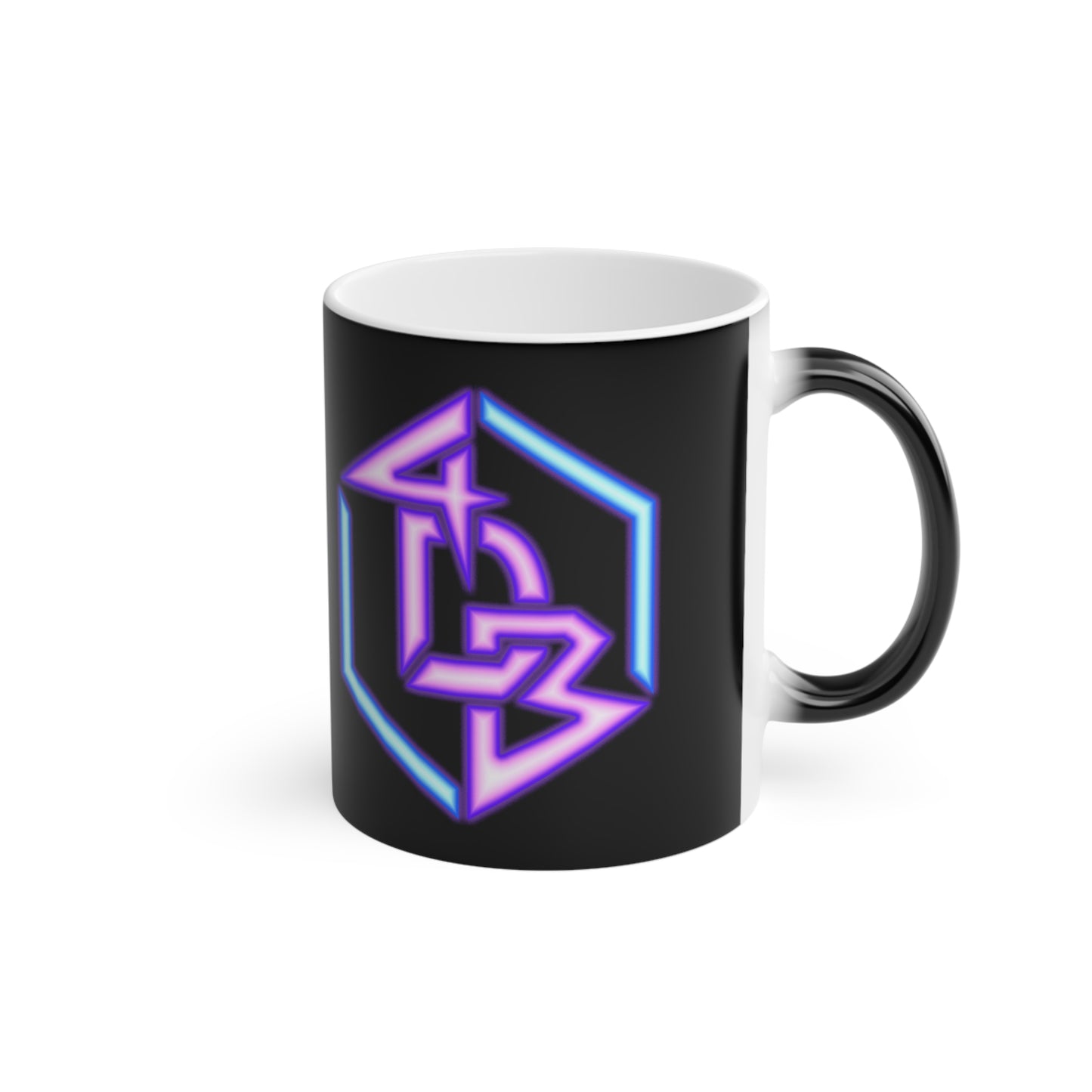 The Official 4DavidBlue Stream Magic Mug -  Black 11oz