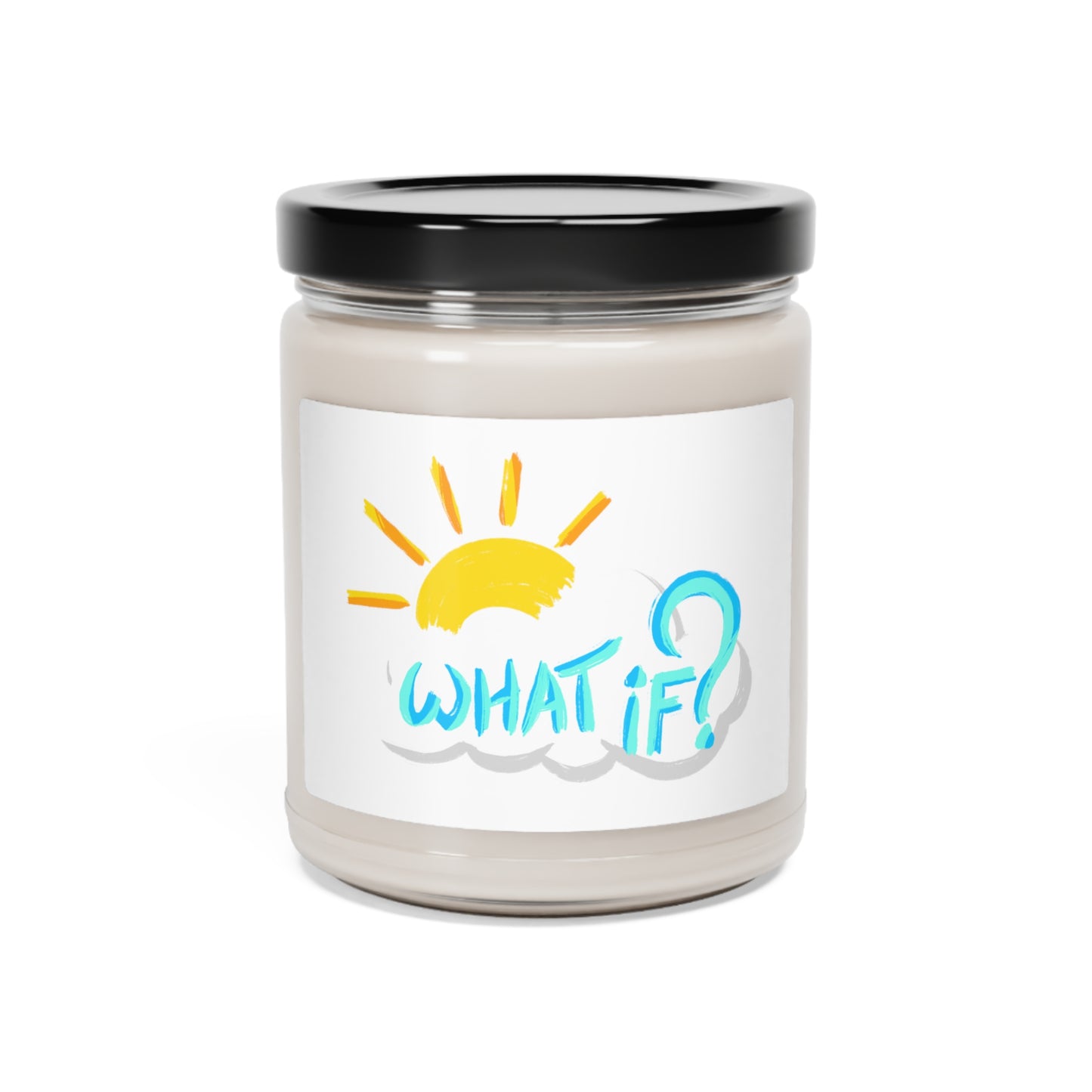 "What If?" - Motivational Scented Candle (9oz)