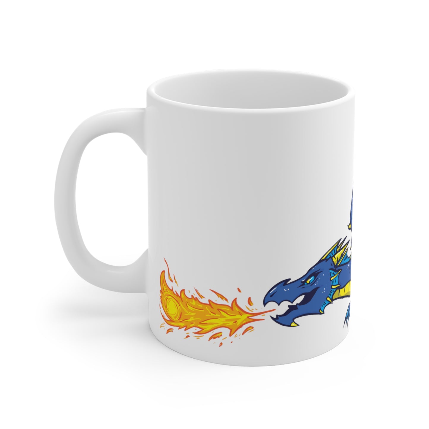 "Dragon (Blue)" - Ceramic Mugs (11oz/15oz/20oz)