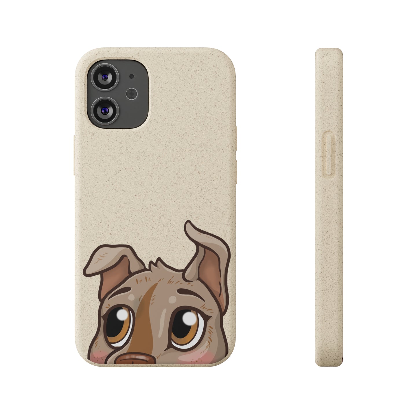 "Puppy Peek" - Phone Case