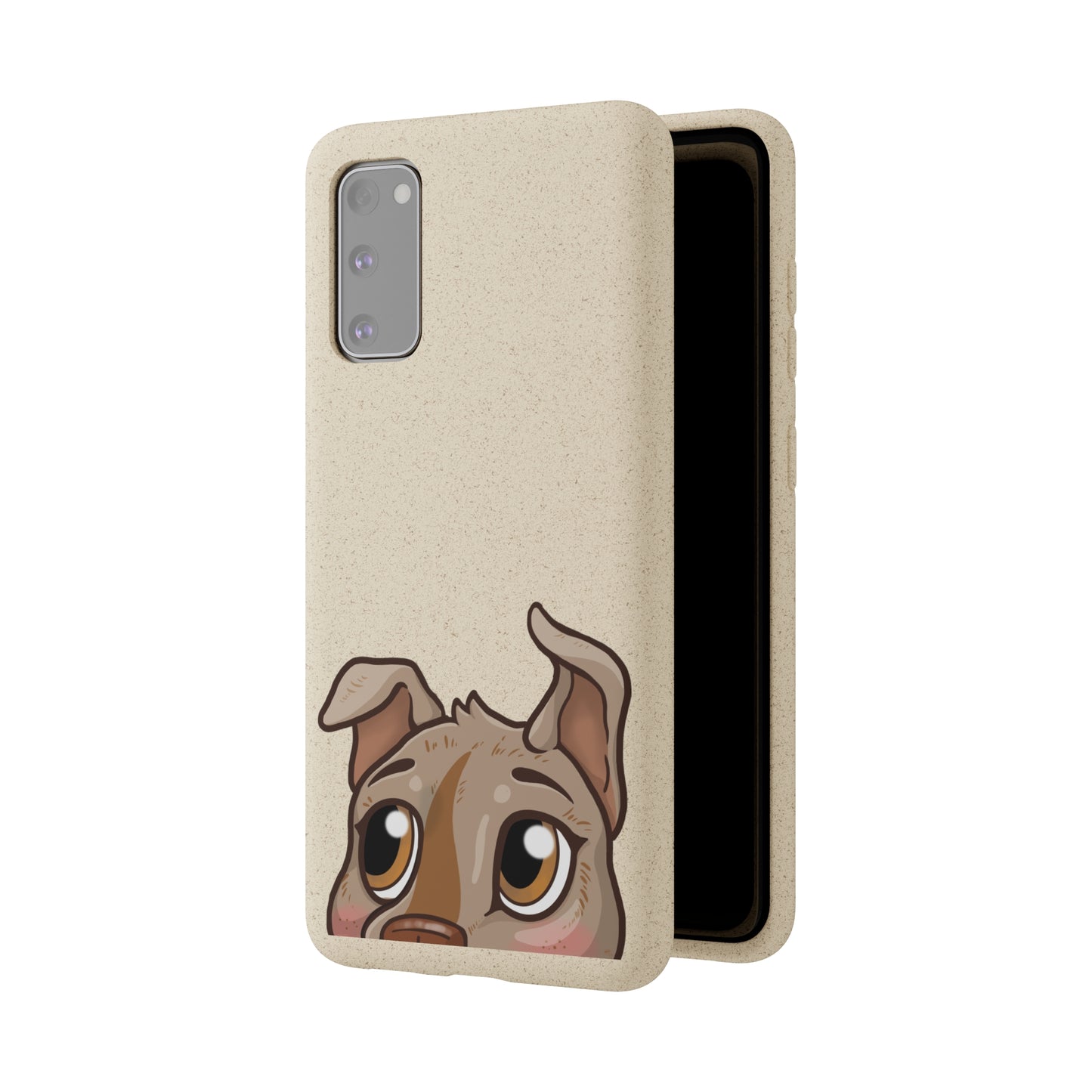 "Puppy Peek" - Phone Case