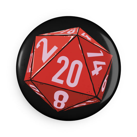 CRIT Magnet, d20 Round