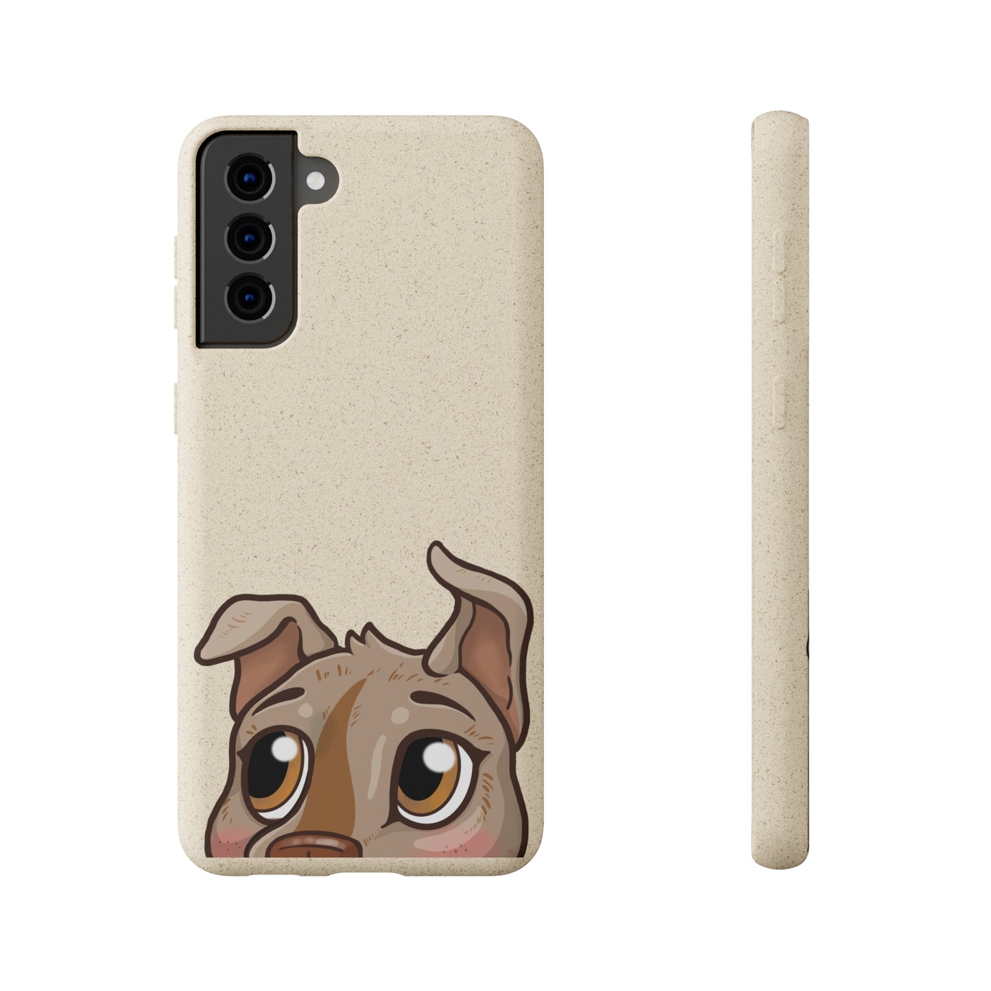 "Puppy Peek" - Phone Case