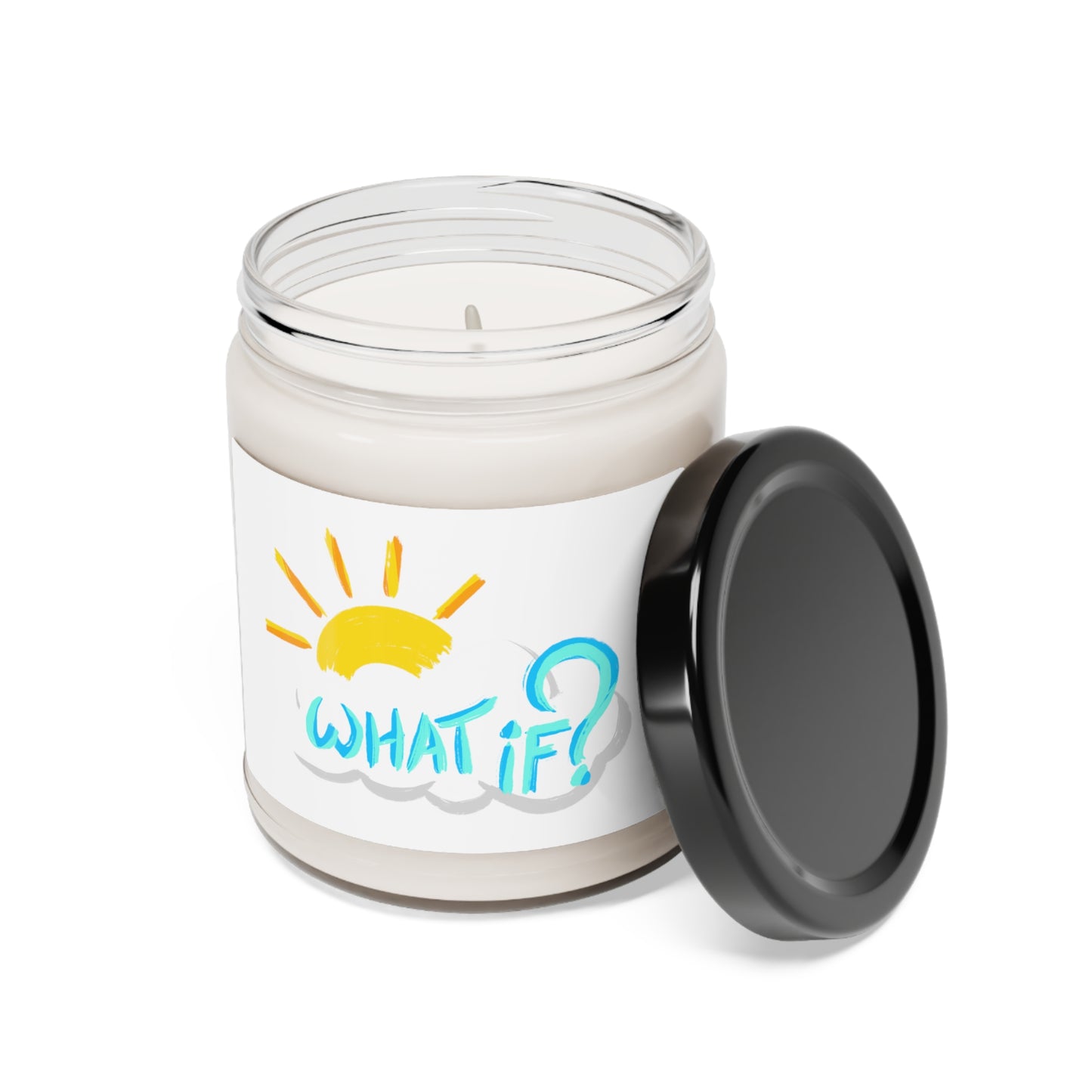 "What If?" - Motivational Scented Candle (9oz)