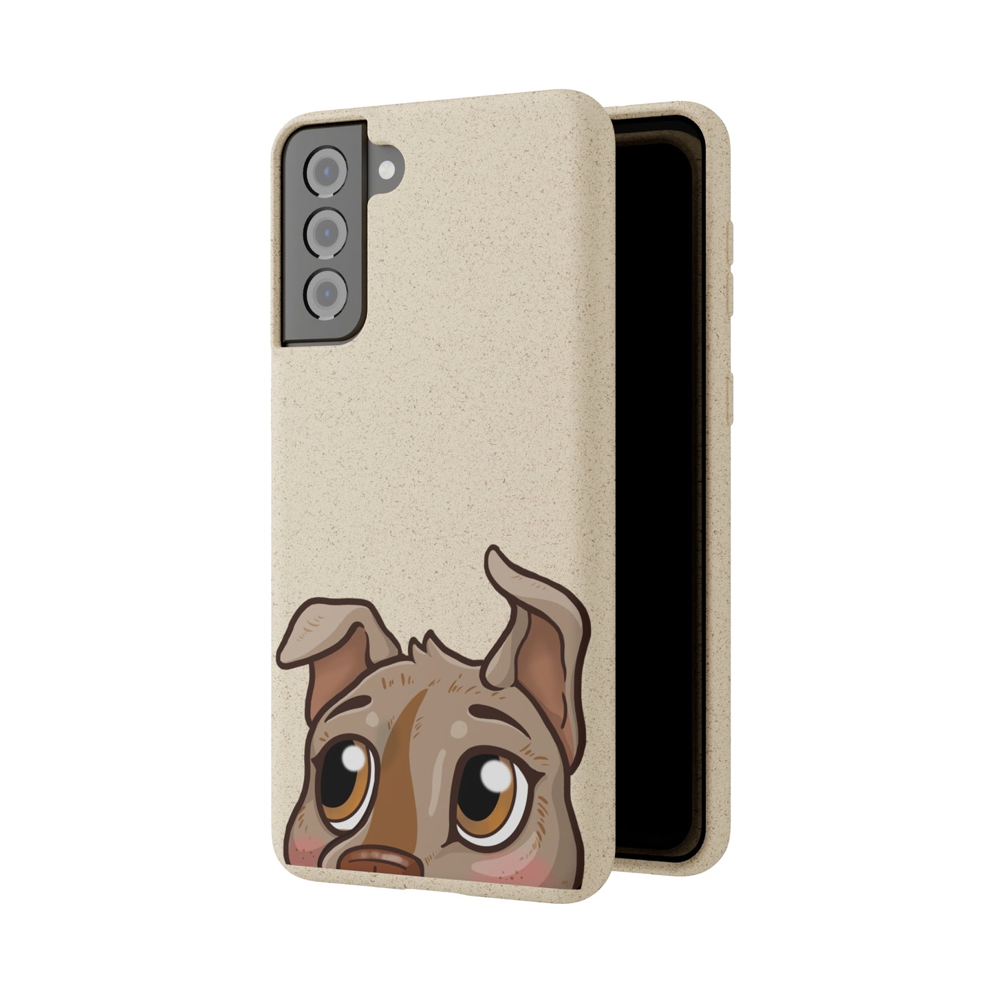 "Puppy Peek" - Phone Case