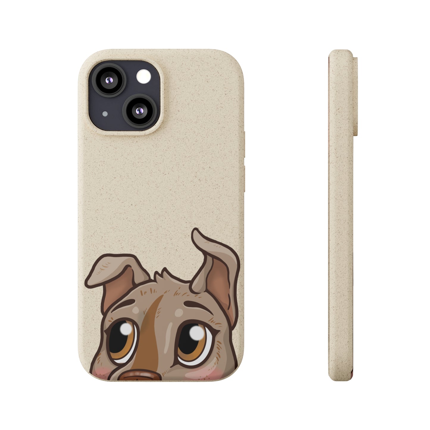 "Puppy Peek" - Phone Case