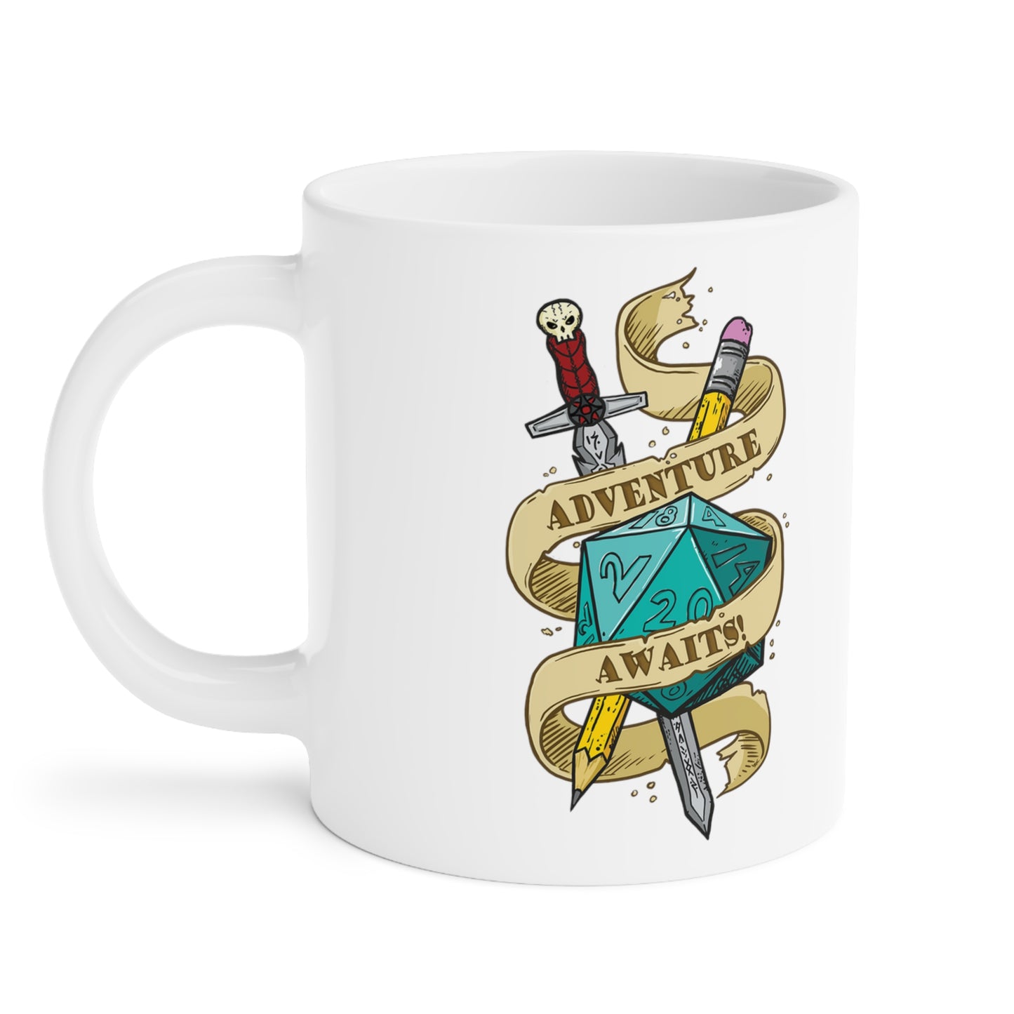 "Adventure" TTRPG - Ceramic Mugs (11oz/15oz/20oz)