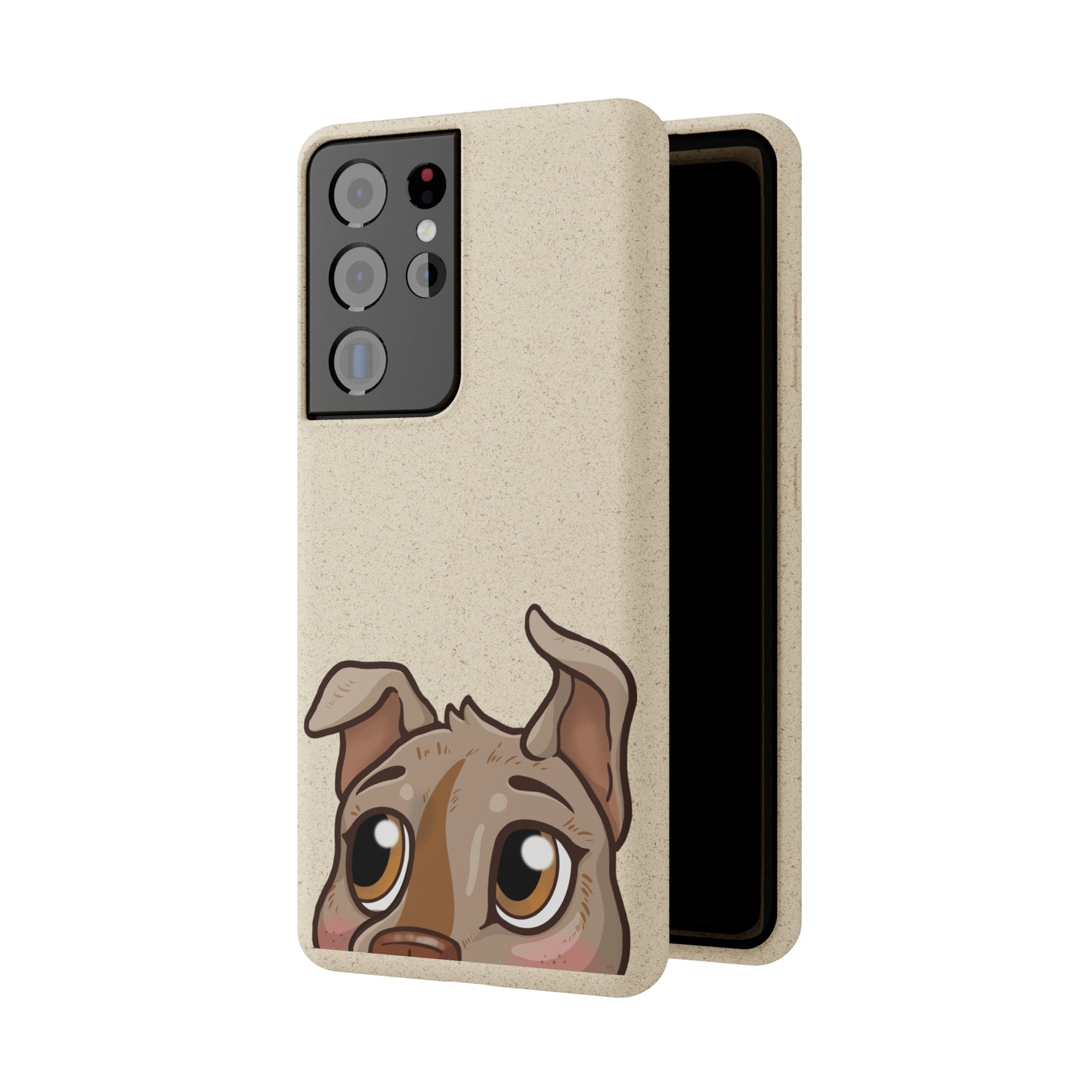 "Puppy Peek" - Phone Case