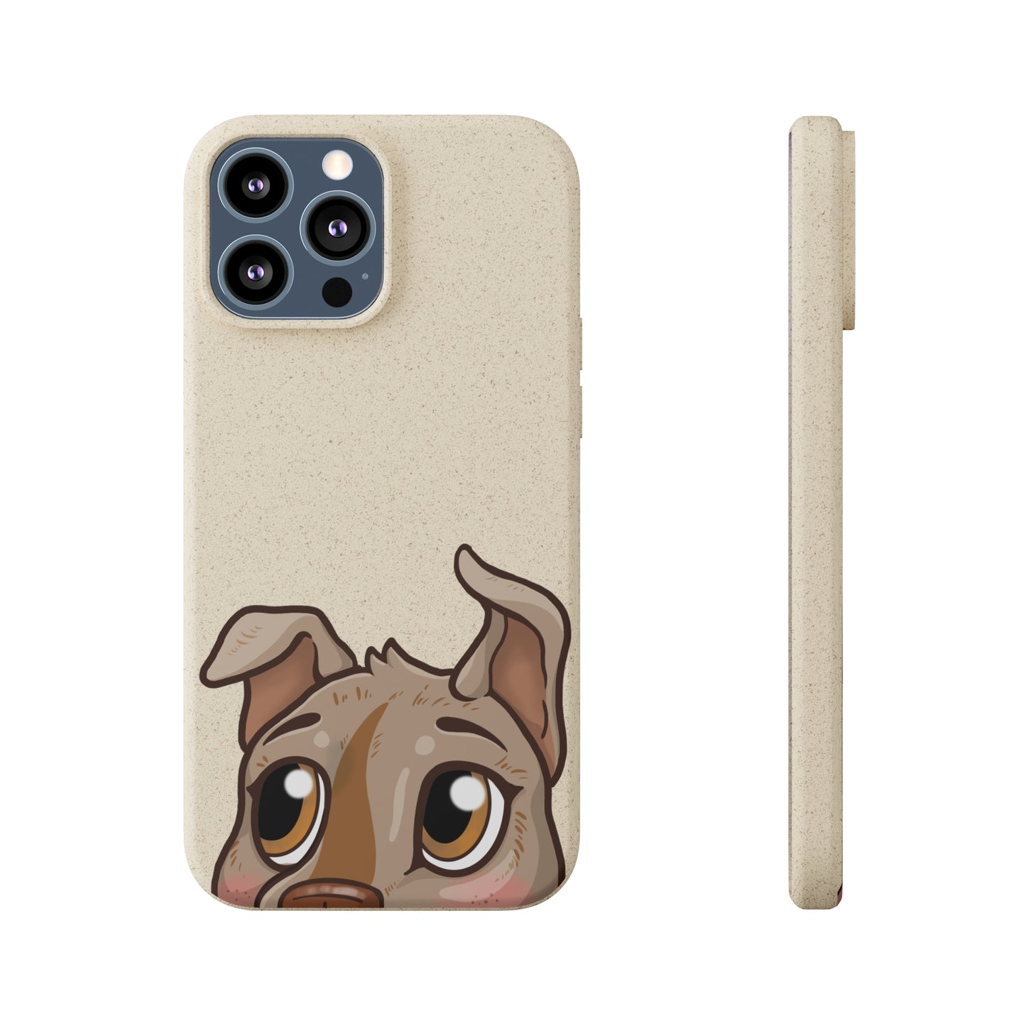 "Puppy Peek" - Phone Case